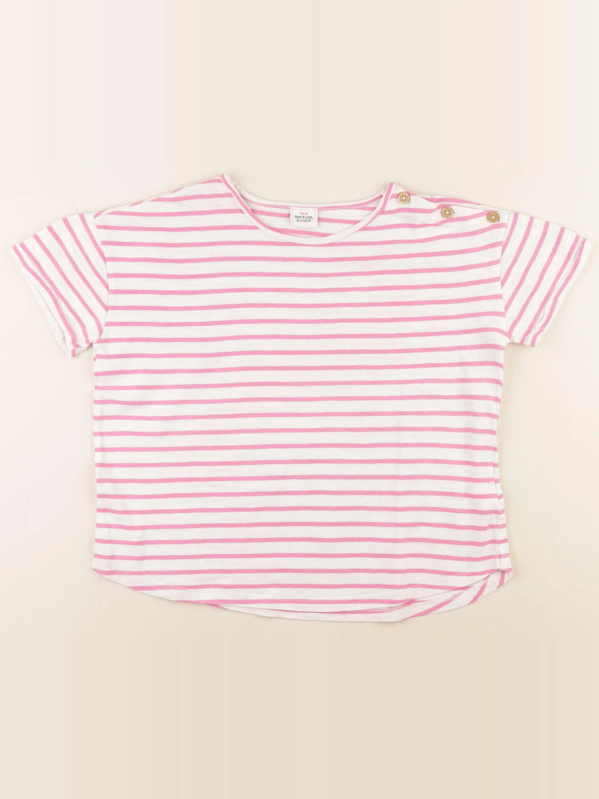 Tape à l'oeil - tee-shirt rose - 10 ans