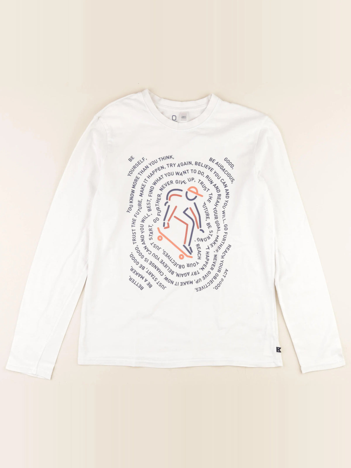 Okaidi - tee-shirt blanc - 14 ans