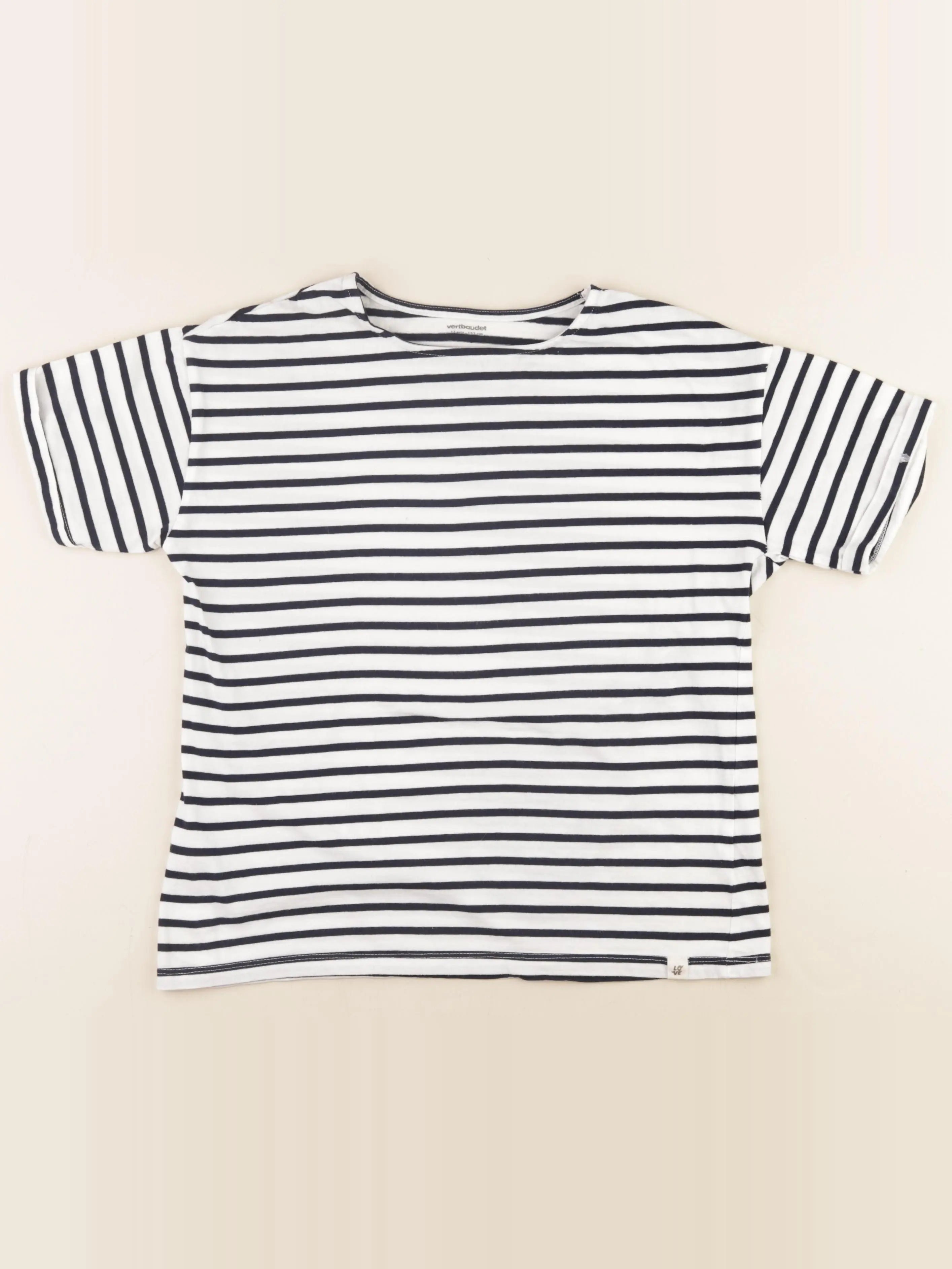Vertbaudet - tee-shirt bleu - 12 ans