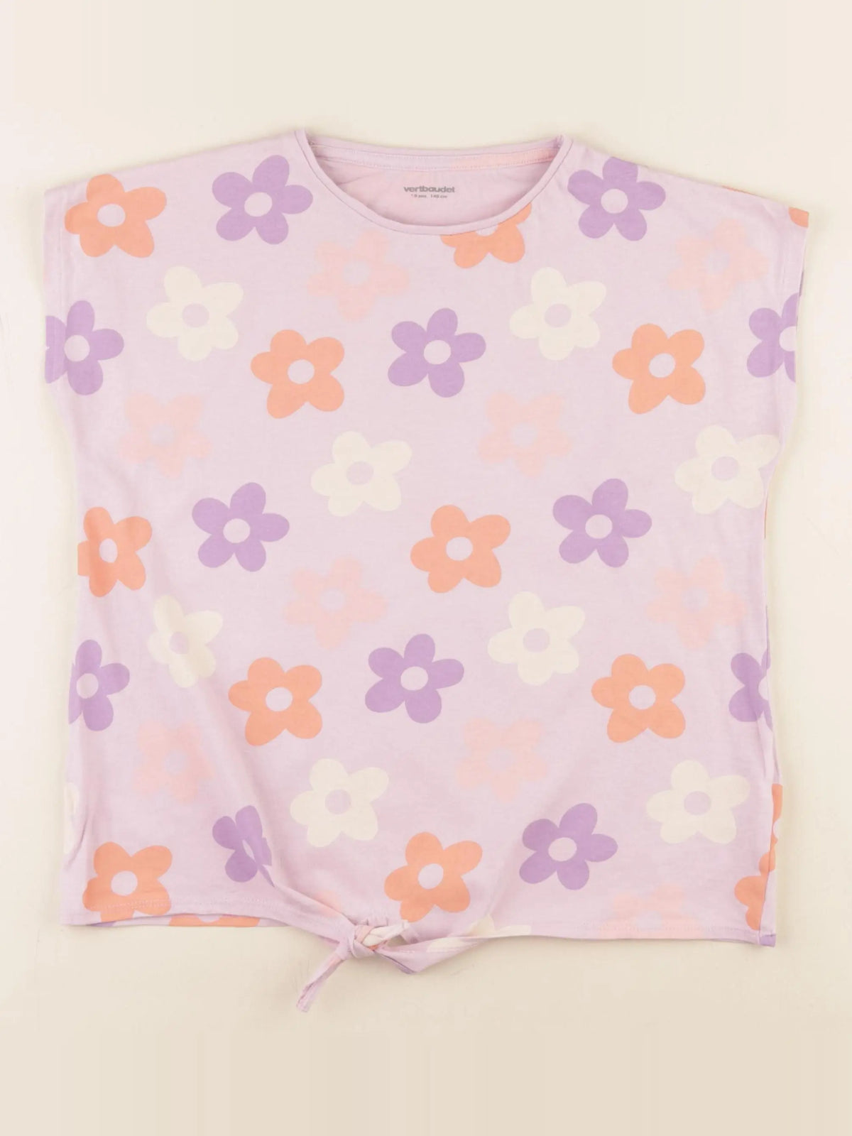 Vertbaudet - tee-shirt violet - 10 ans
