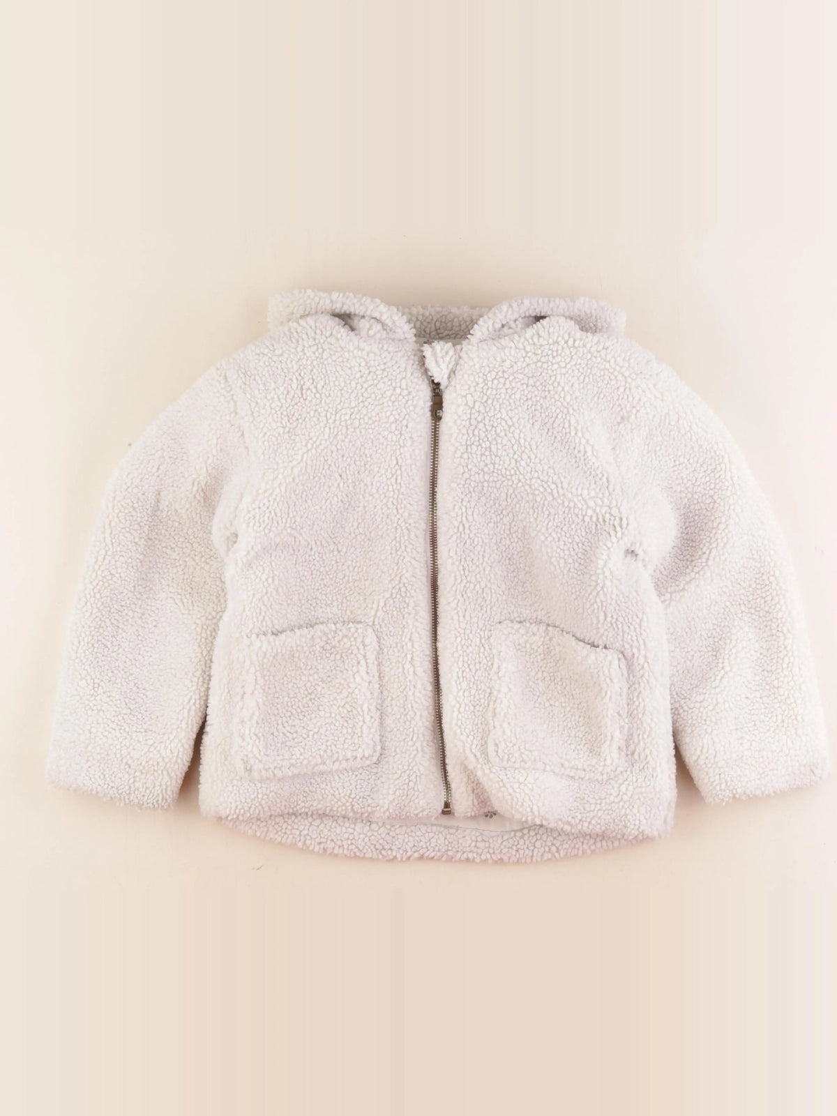 Vertbaudet - veste blanc - 6 ans