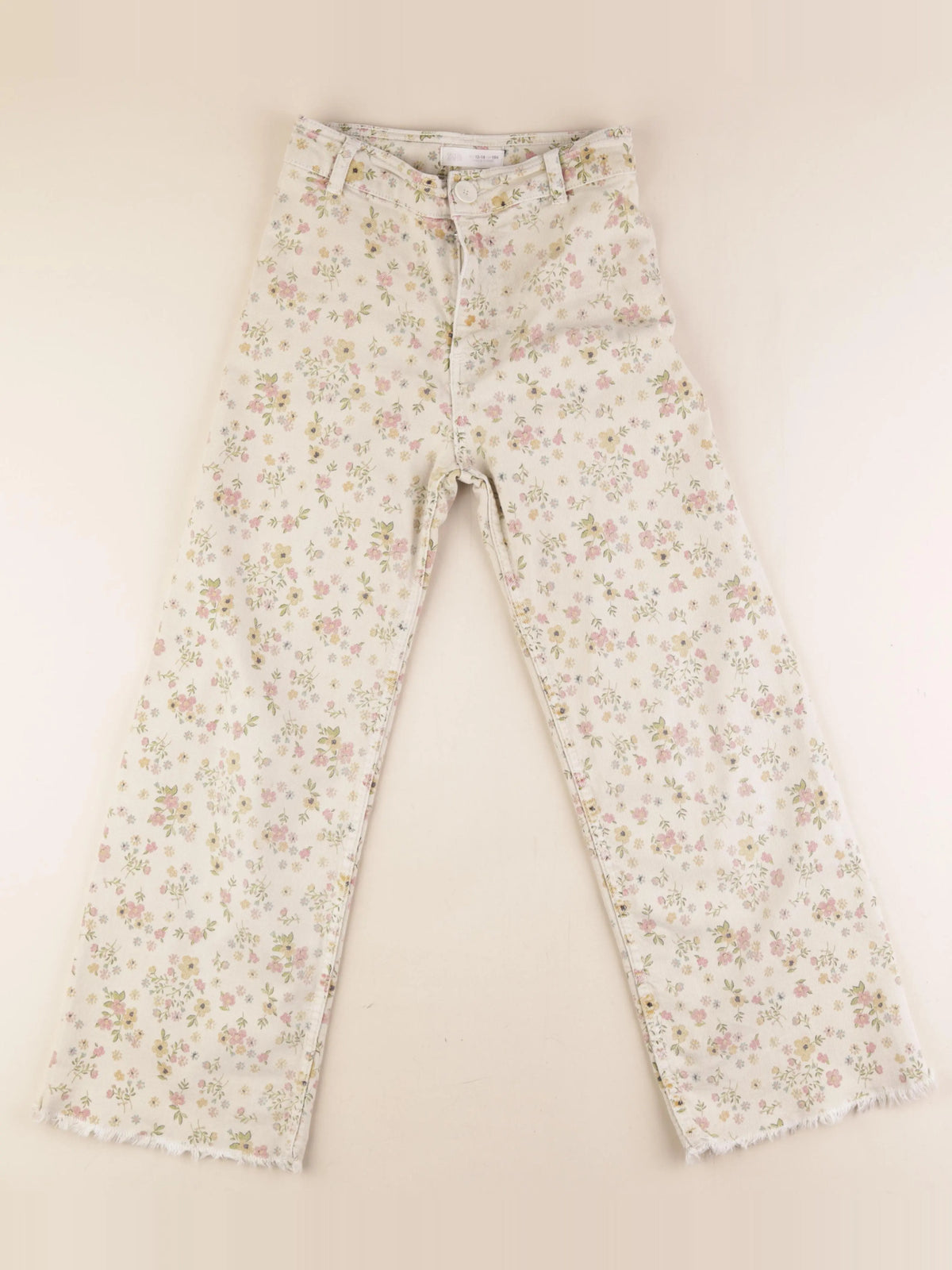 Zara - pantalon beige - 13/14 ans