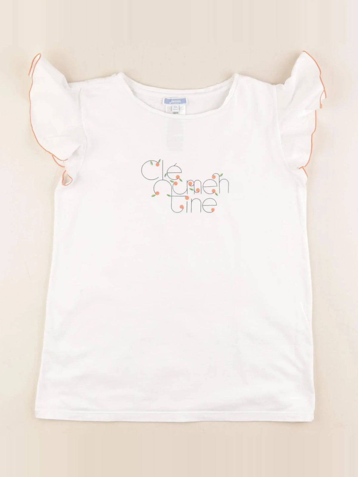 Jacadi - tee-shirt blanc - 12 ans