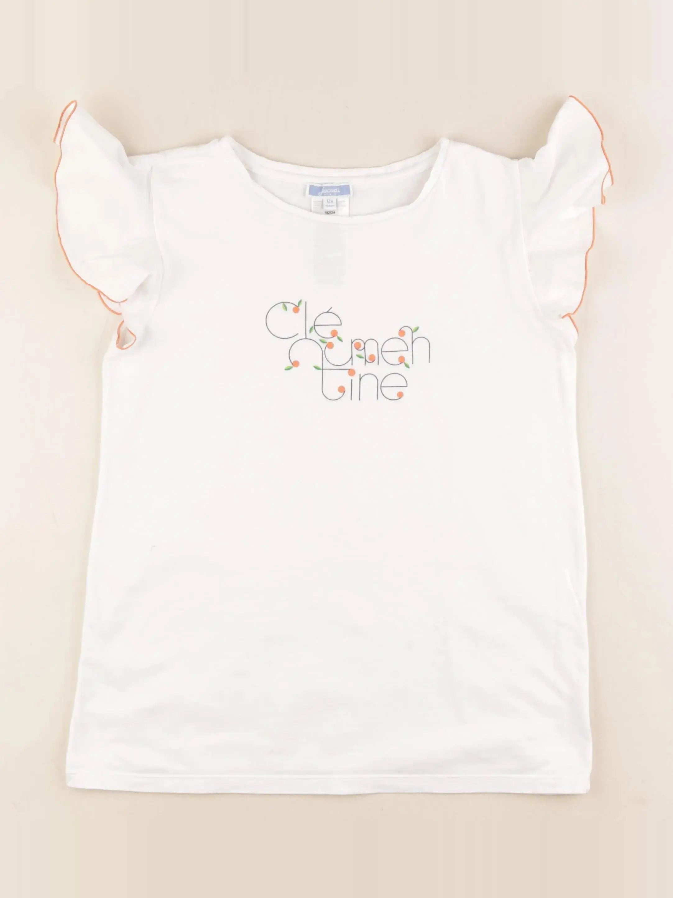 Jacadi - tee-shirt blanc - 12 ans