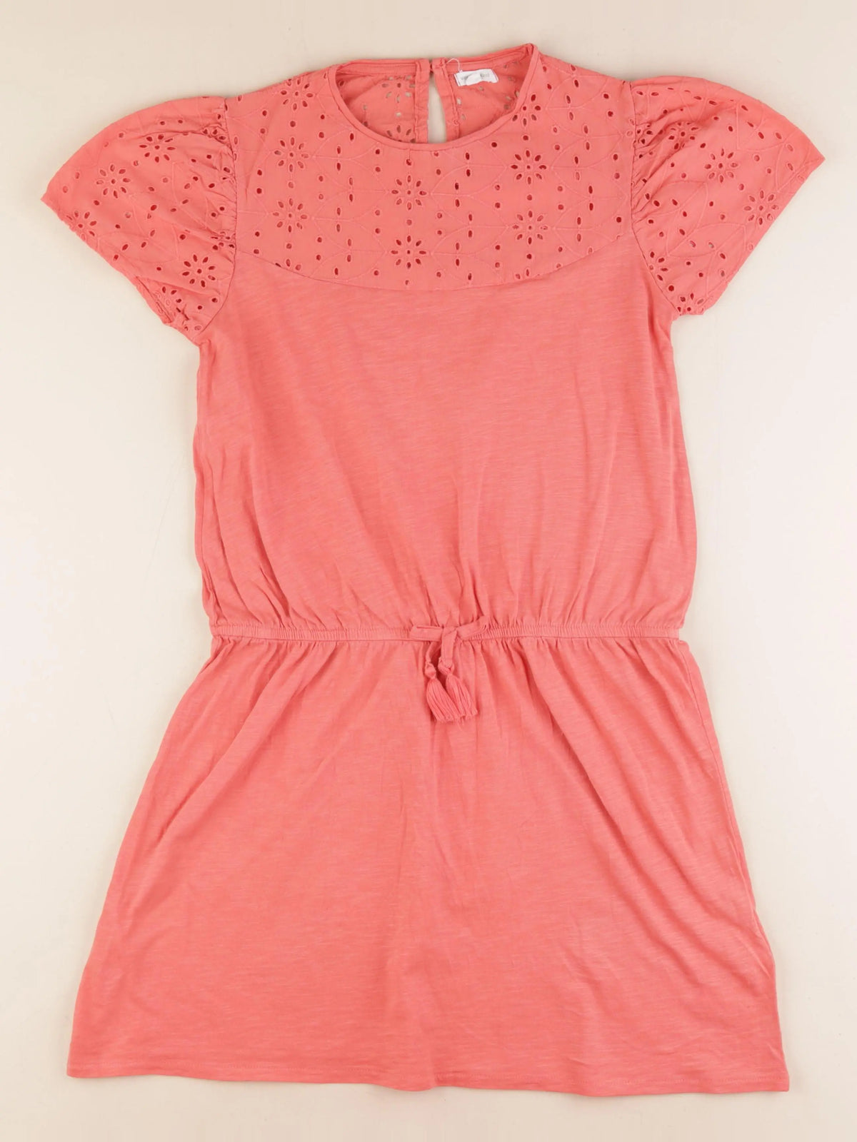 Vertbaudet - robe orange - 14 ans