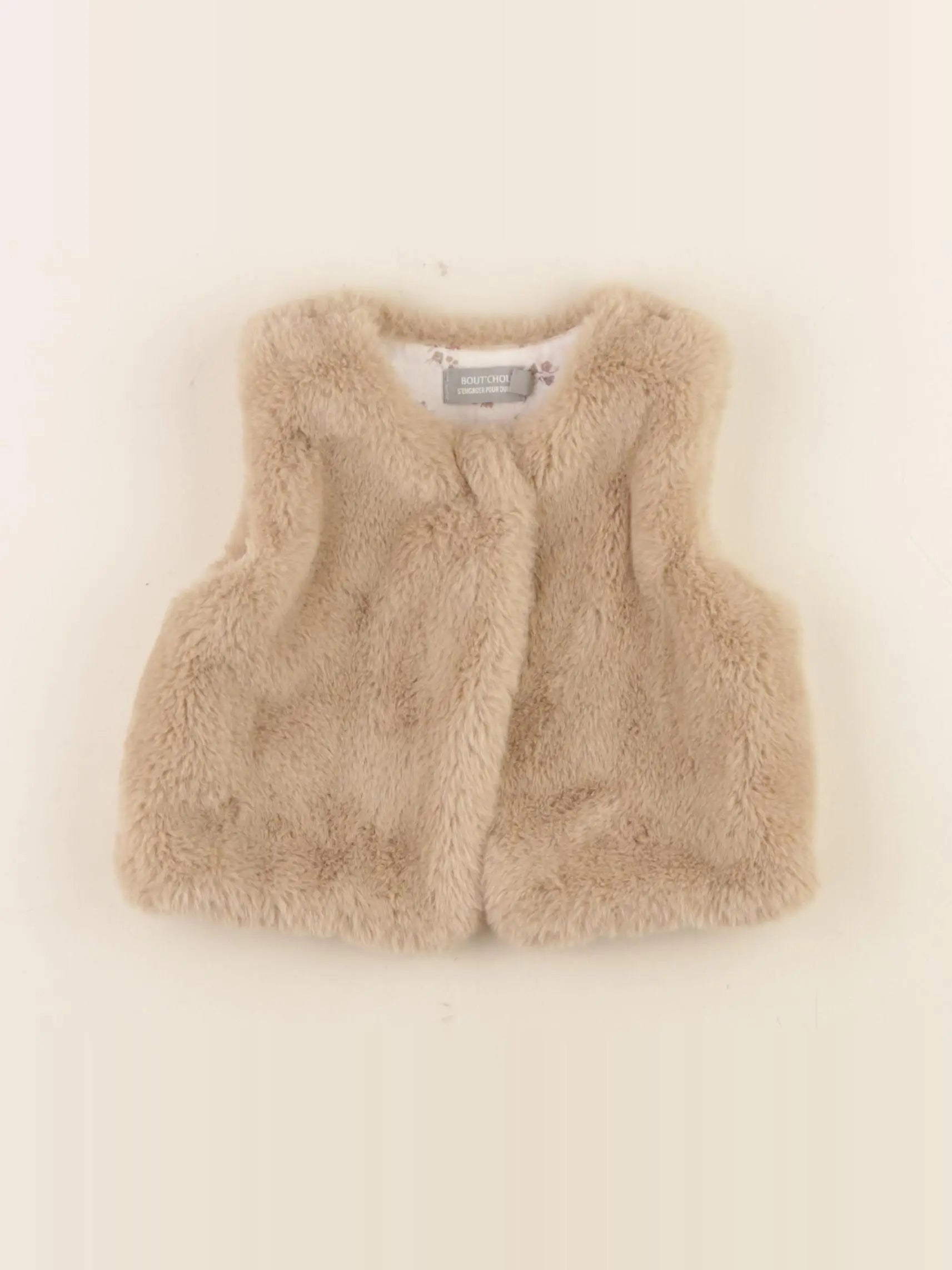 Boutchou - gilet marron - 18 mois