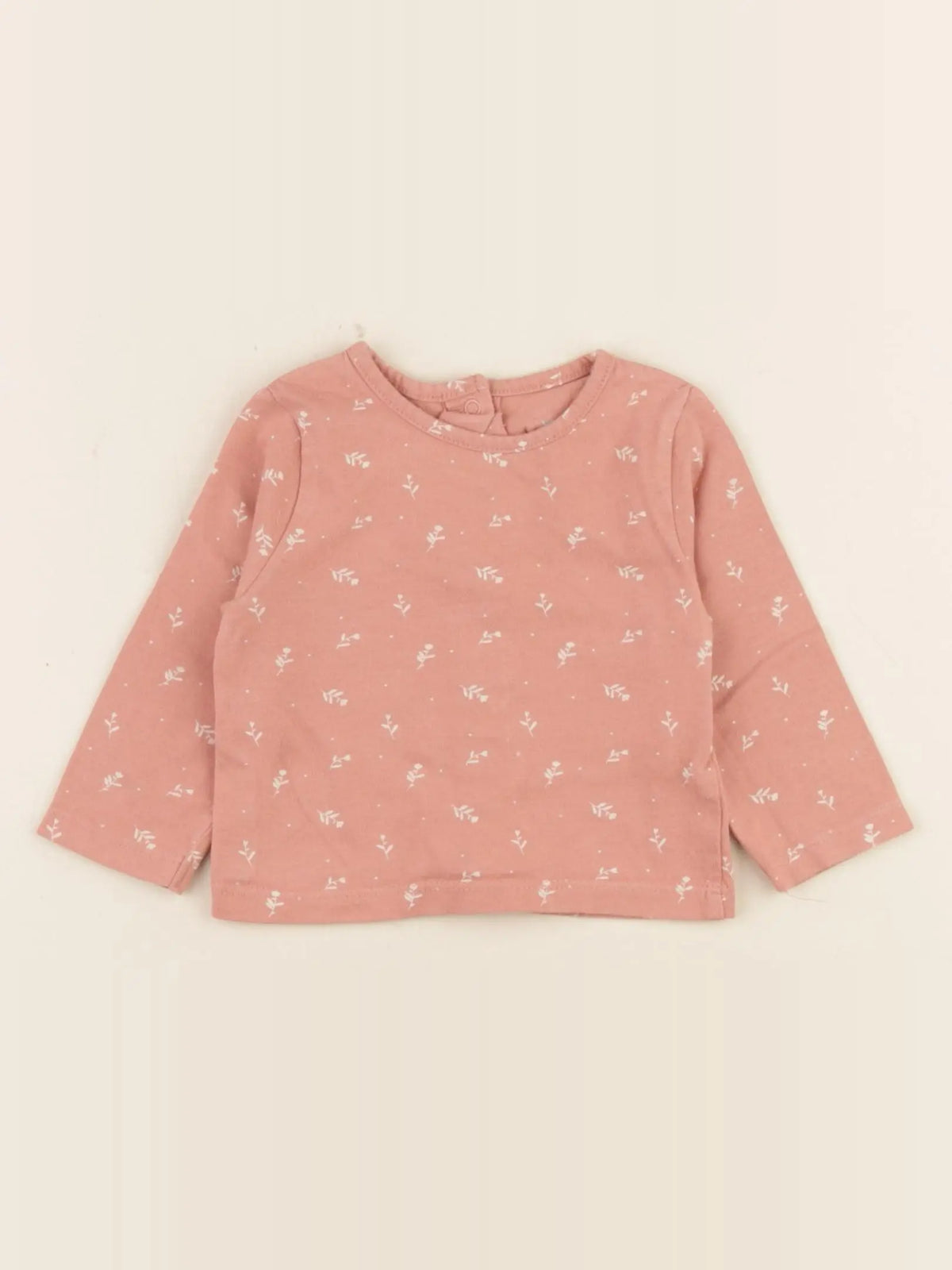 Vertbaudet - tee-shirt rose - 3 mois