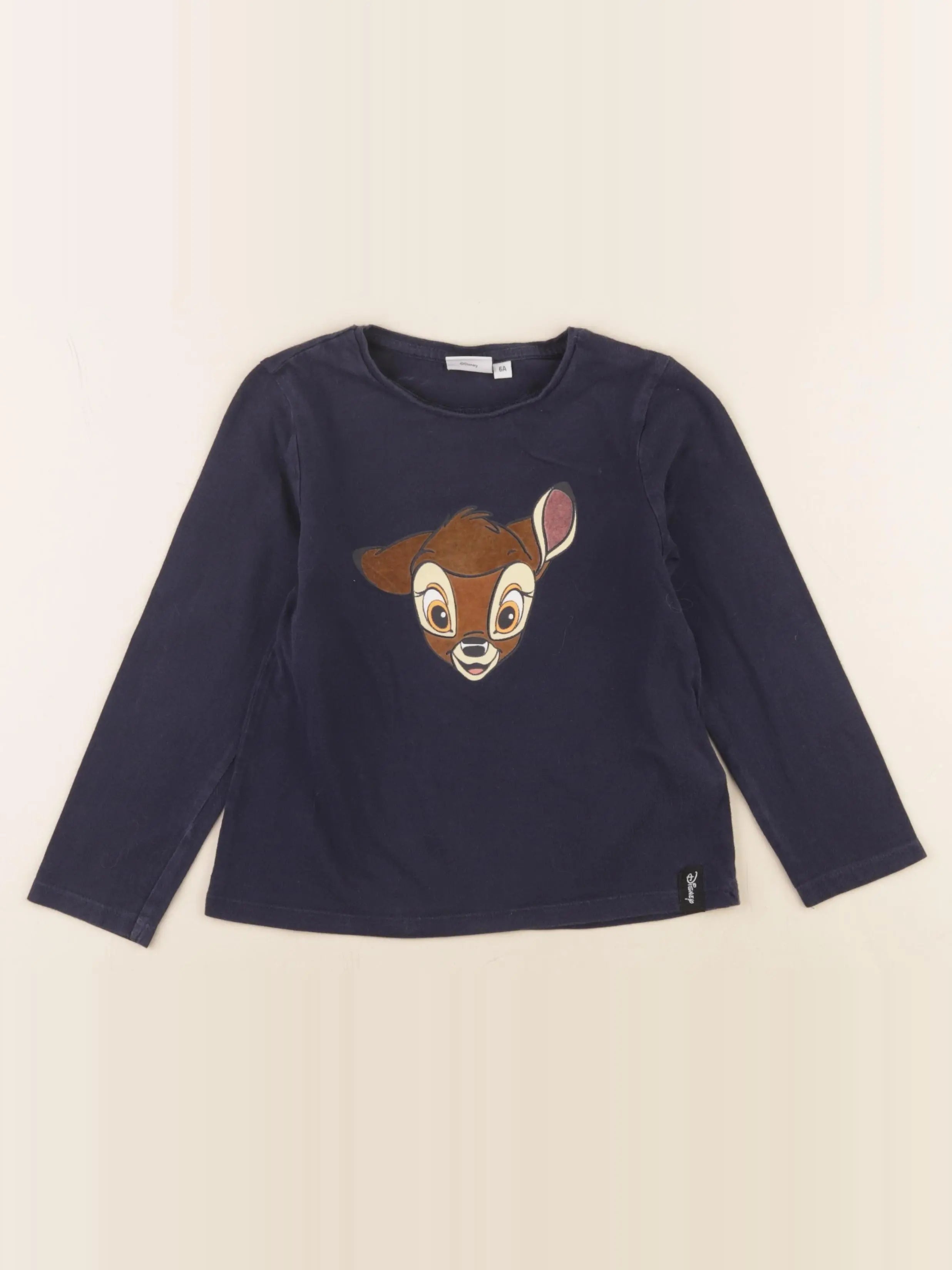 Vertbaudet - tee-shirt bleu - 6 ans