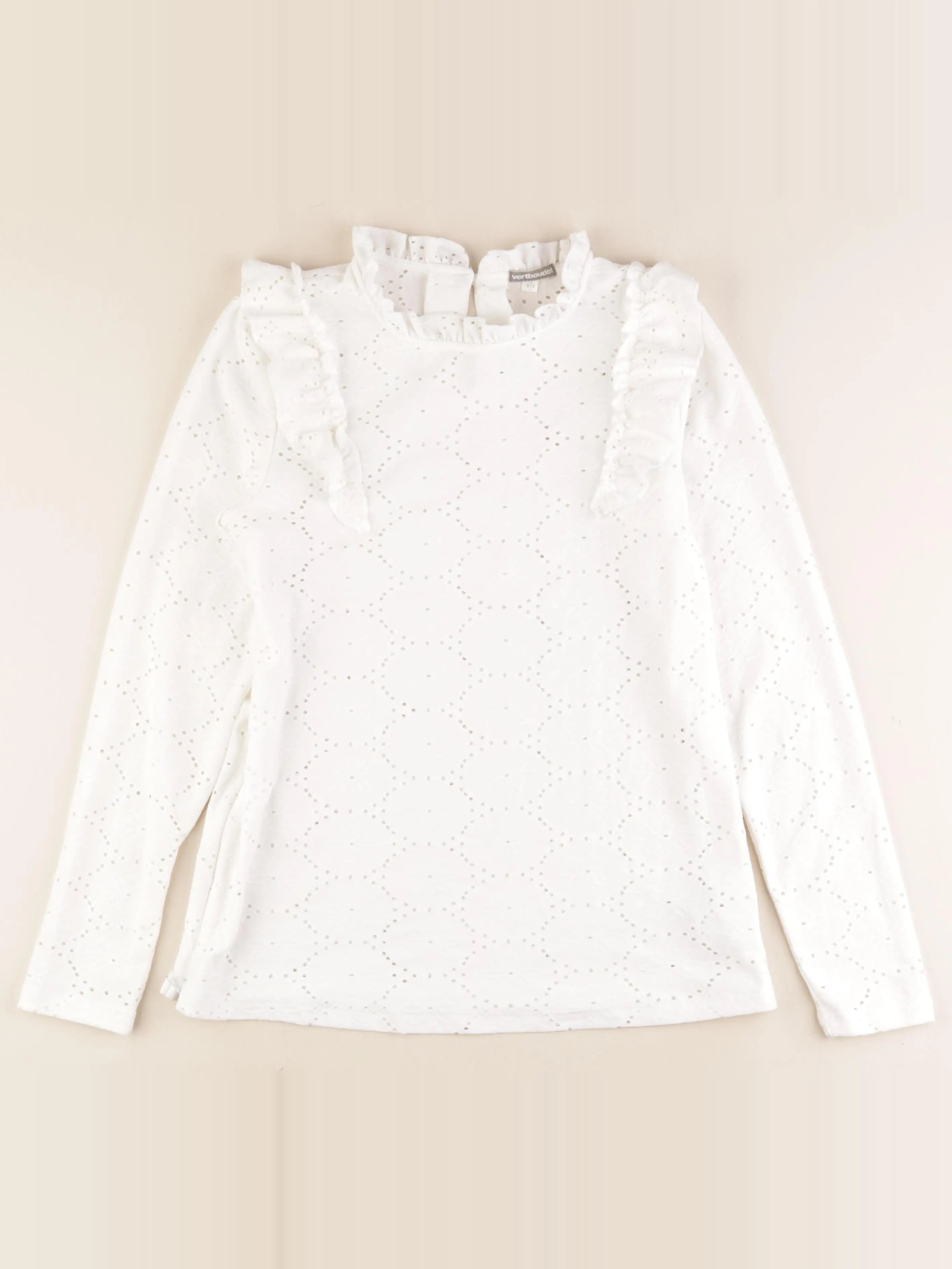 Vertbaudet - tee-shirt grossesse blanc - 34 à 36