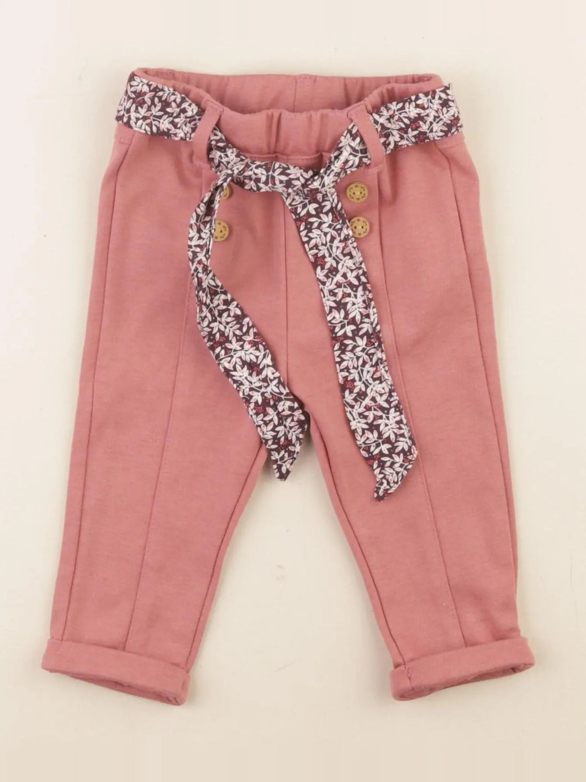 Sergent Major - pantalon rose - 9 mois