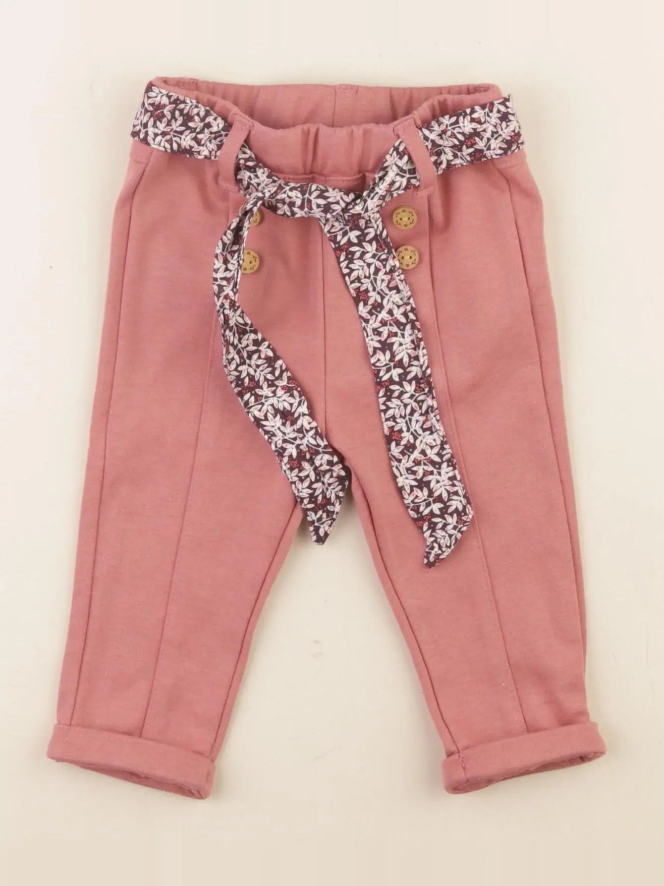 Sergent Major - pantalon rose - 9 mois