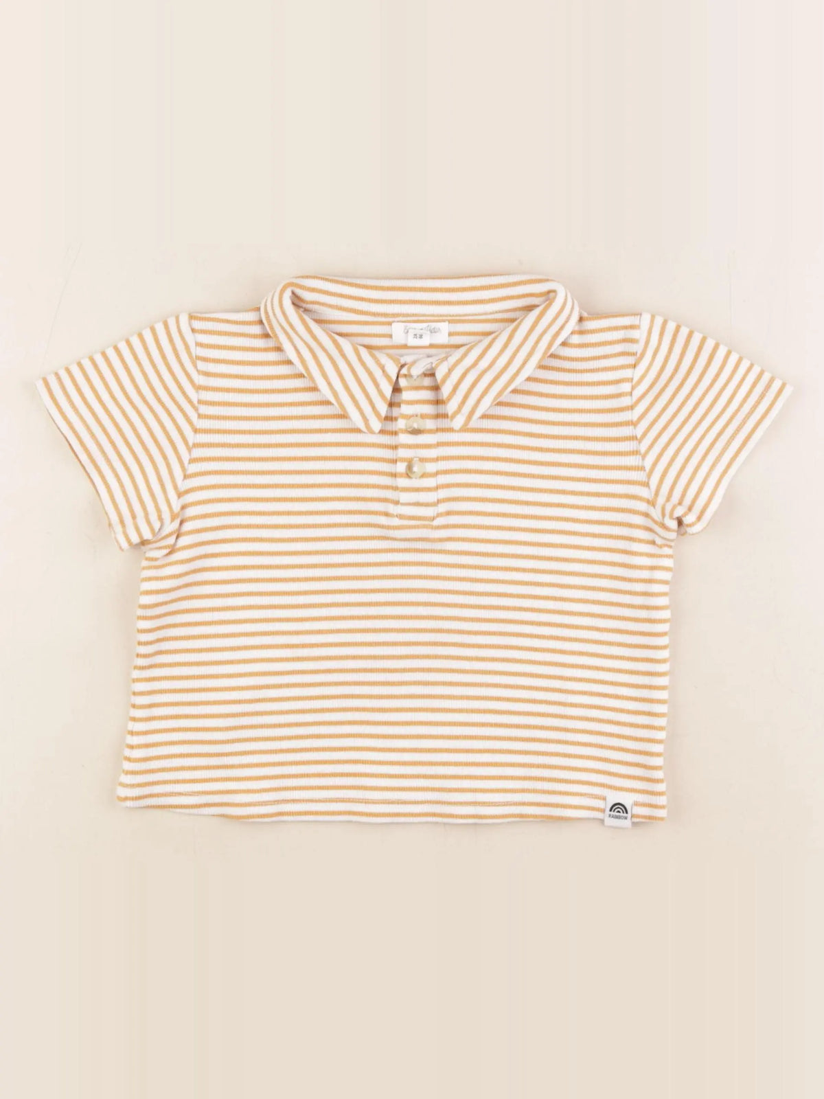 Eden & Victor - polo beige - 2 ans