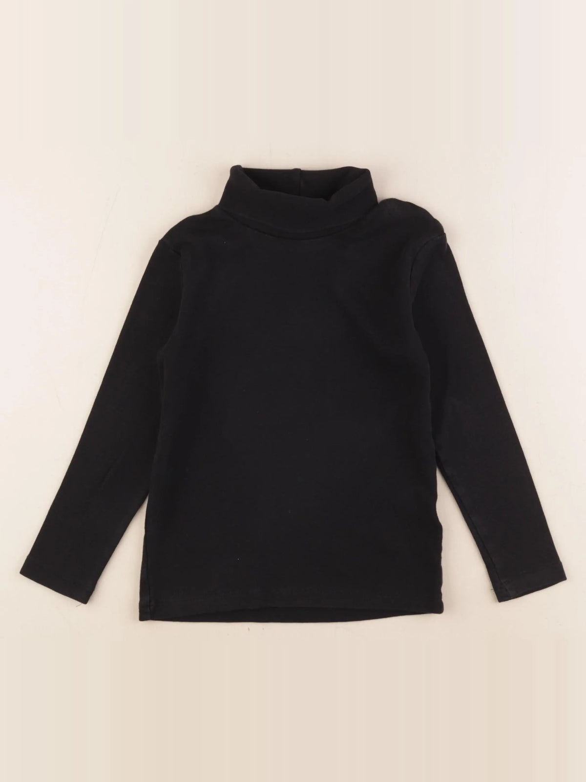 H&M - sous-pull noir - 4/6 ans
