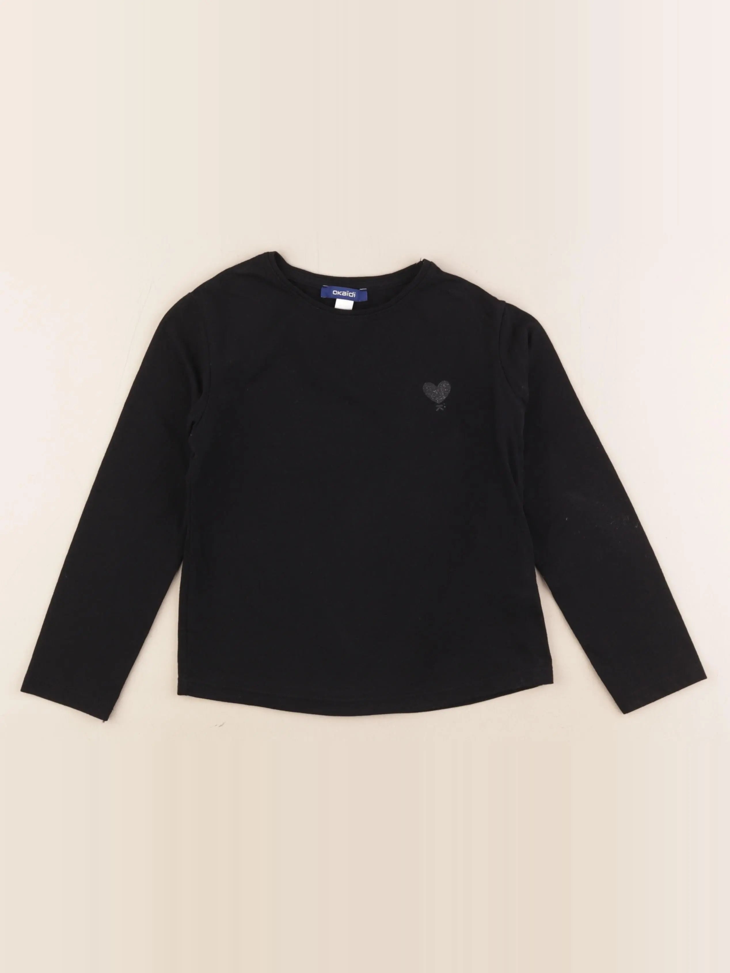 Okaidi - tee-shirt noir - 6 ans