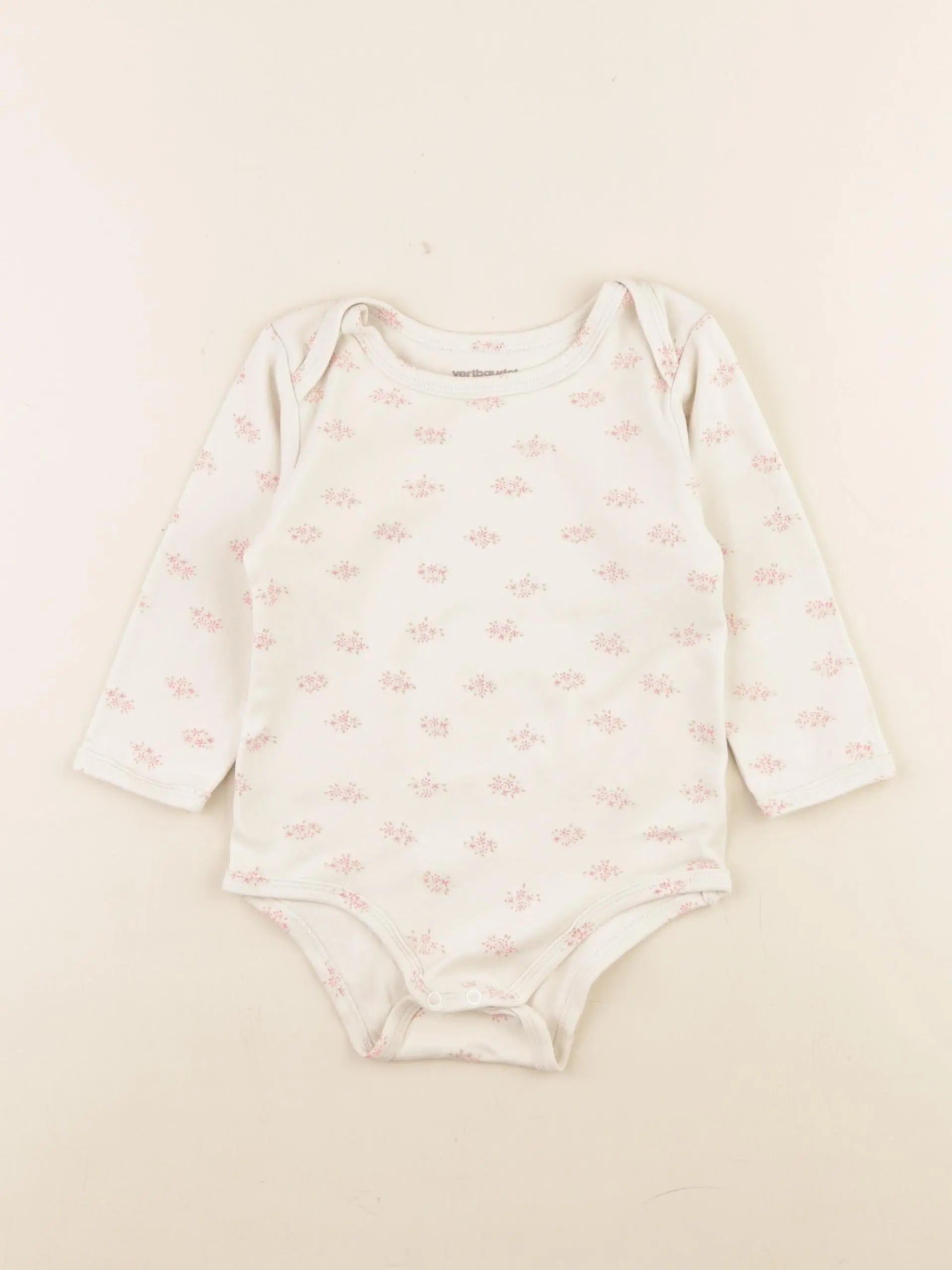 Vertbaudet - body beige - 18 mois