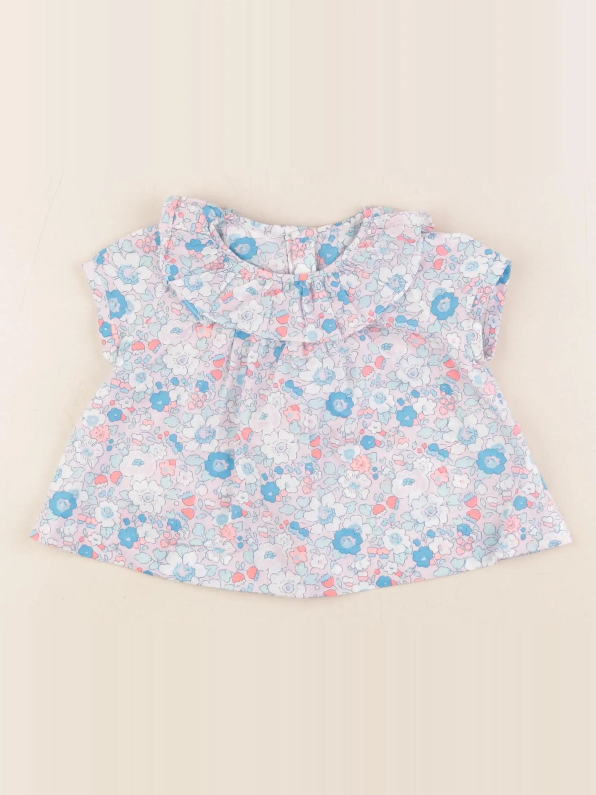 Jacadi - blouse liberty multicolore - 6 mois