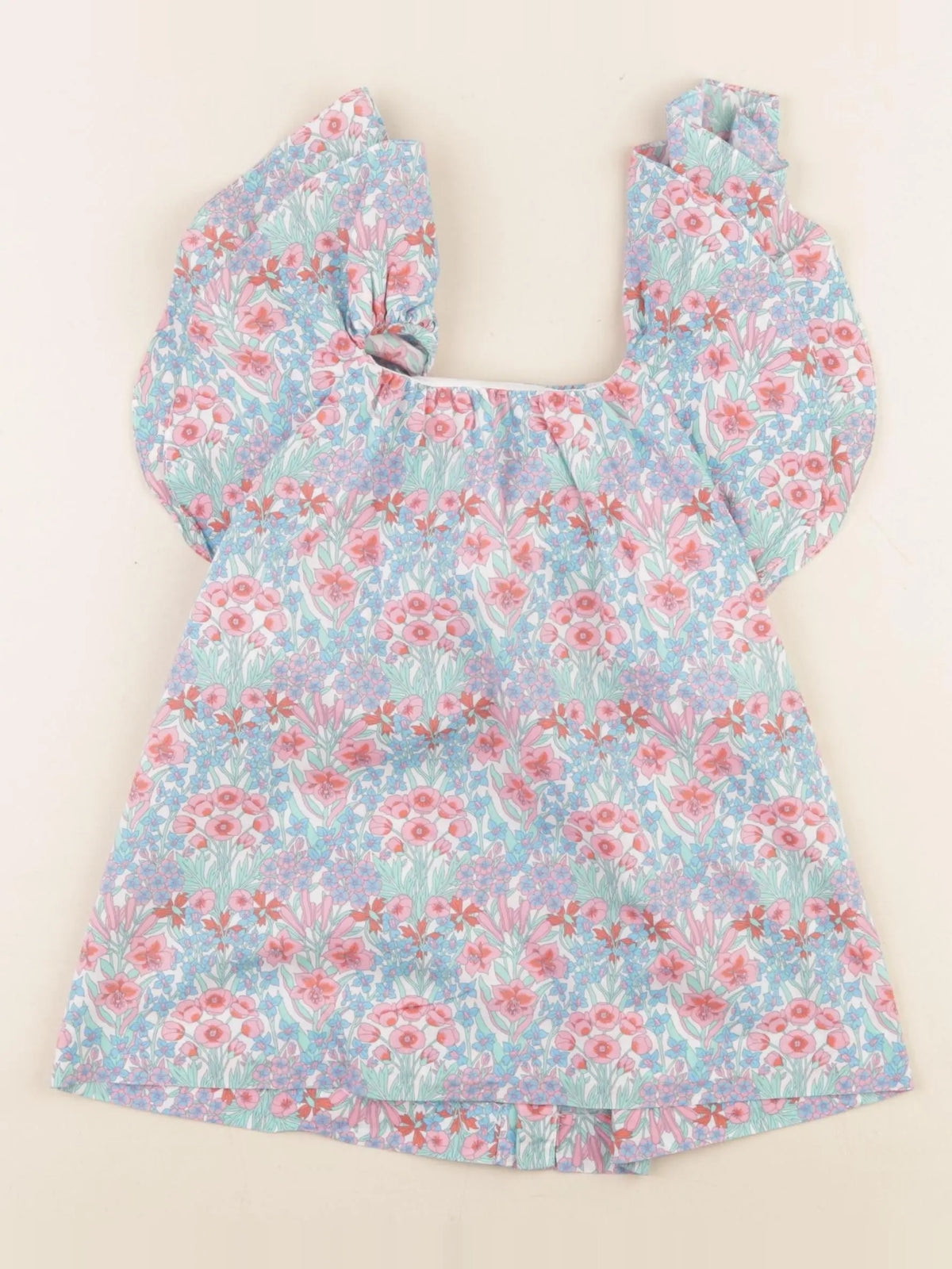 Jacadi - blouse liberty multicolore - 6 ans