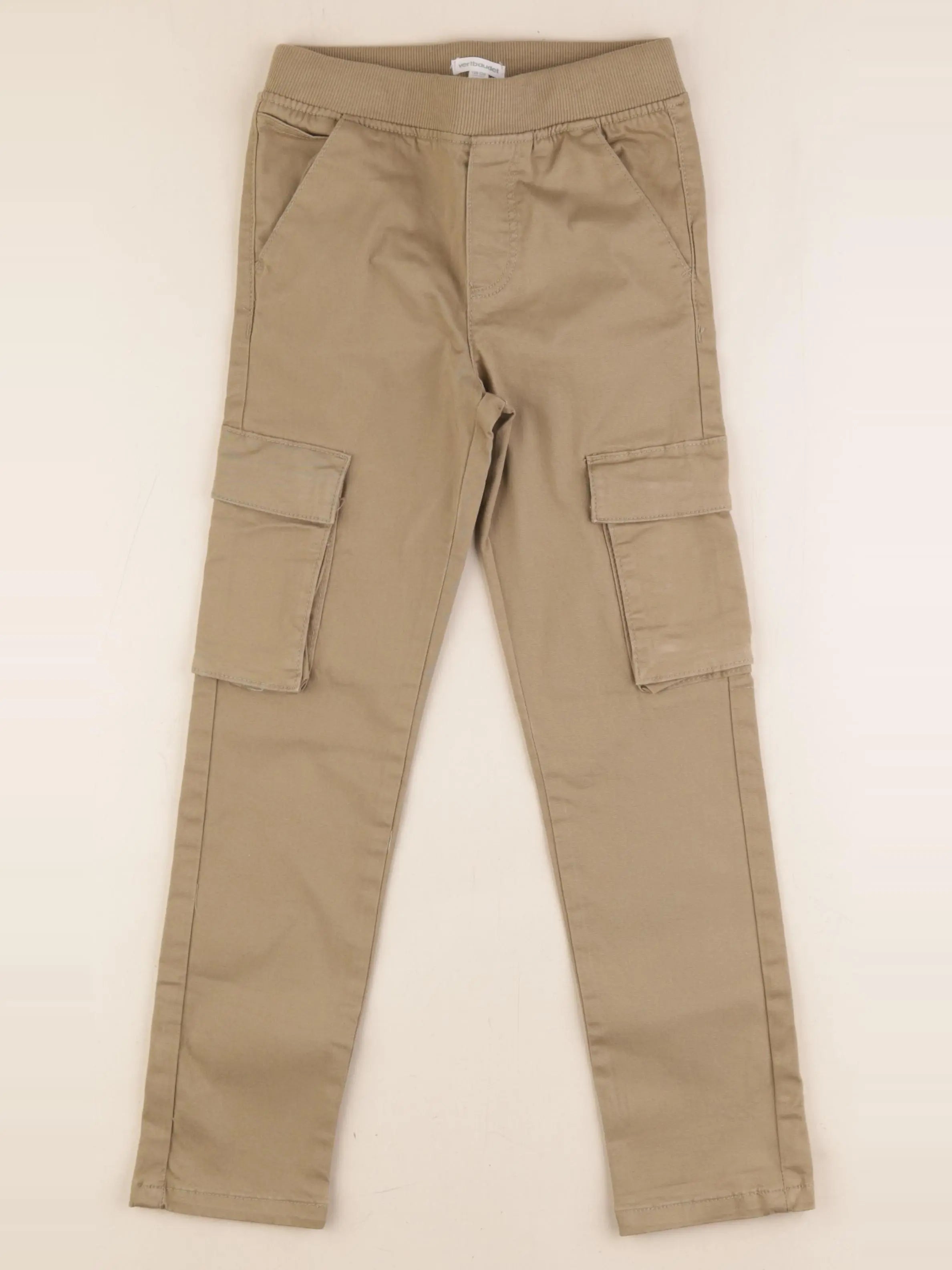 Vertbaudet - jean marron - 8 ans