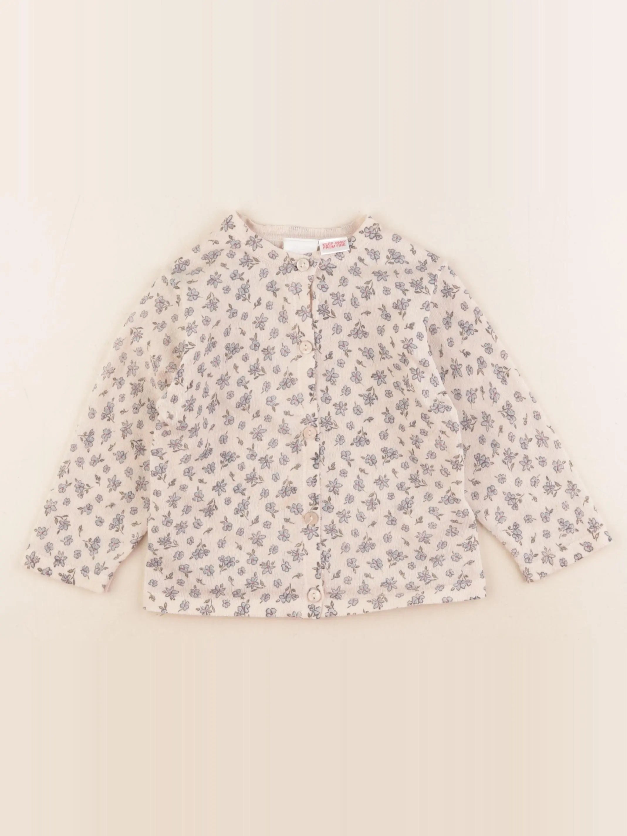 Zara - gilet multicolore - 2 ans