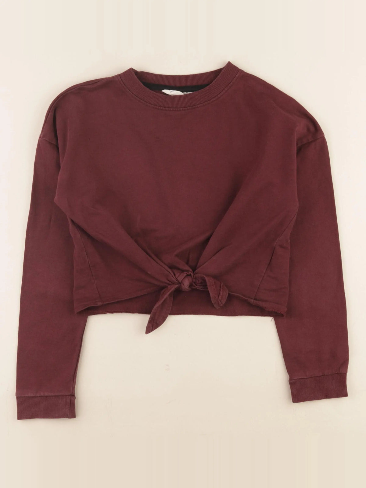 H&M - sweat marron - 10/11 ans