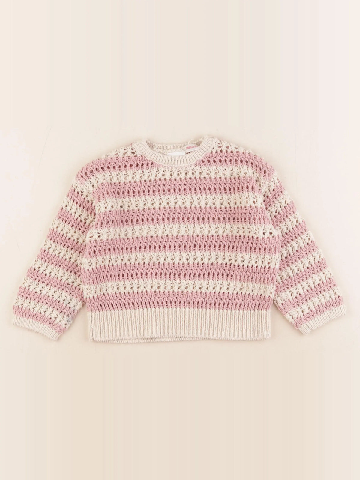Zara - pull rose - 2 ans