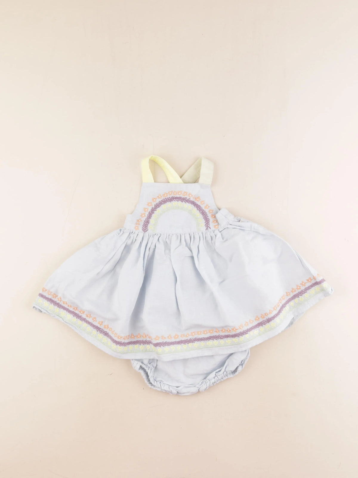 Stella McCartney Kids - robe bleu, multicolore - 12 mois
