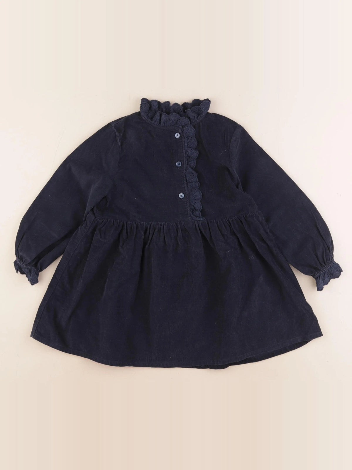 Cyrillus - robe bleu - 4 ans