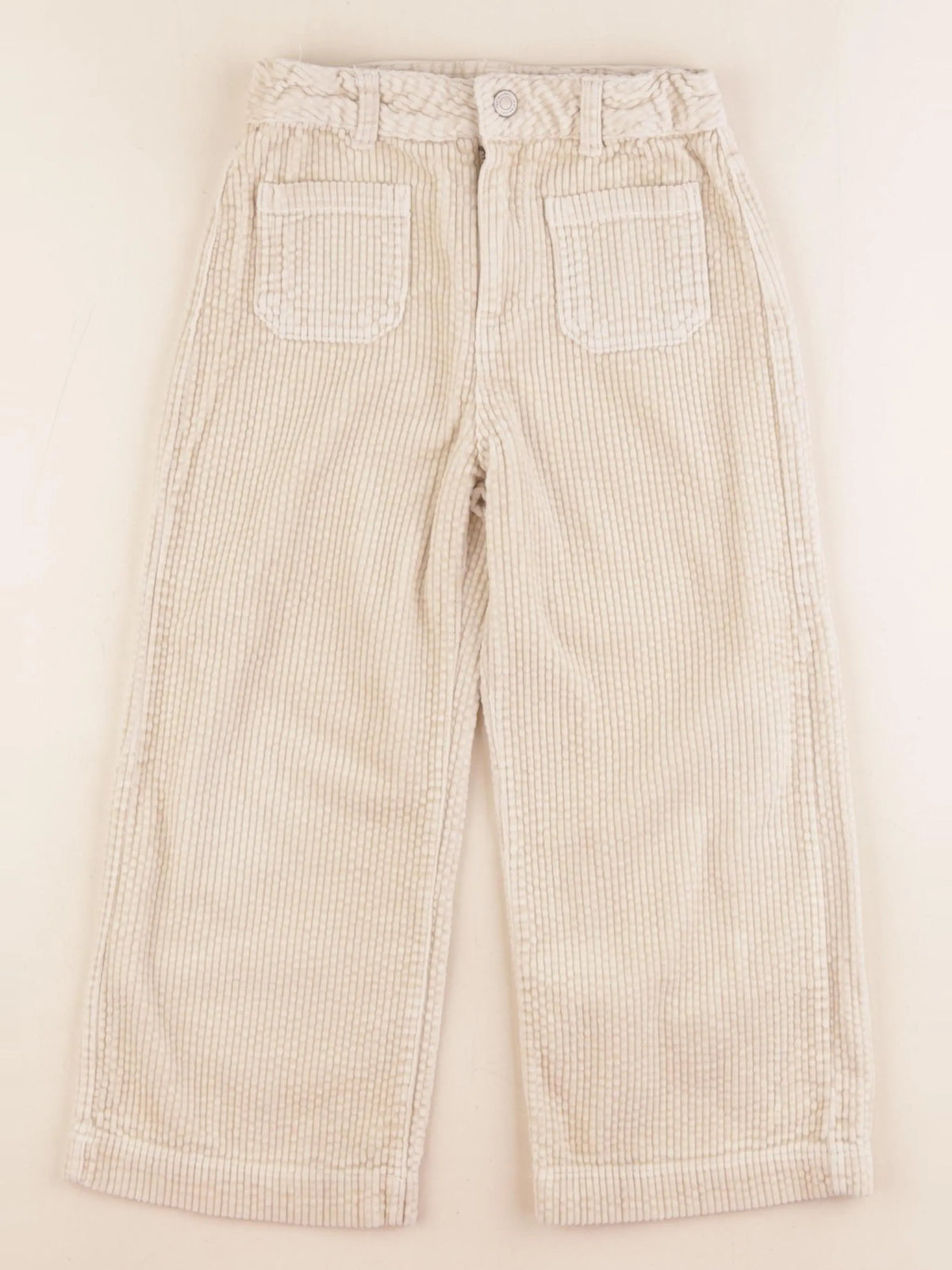 Vertbaudet - pantalon beige - 6 ans