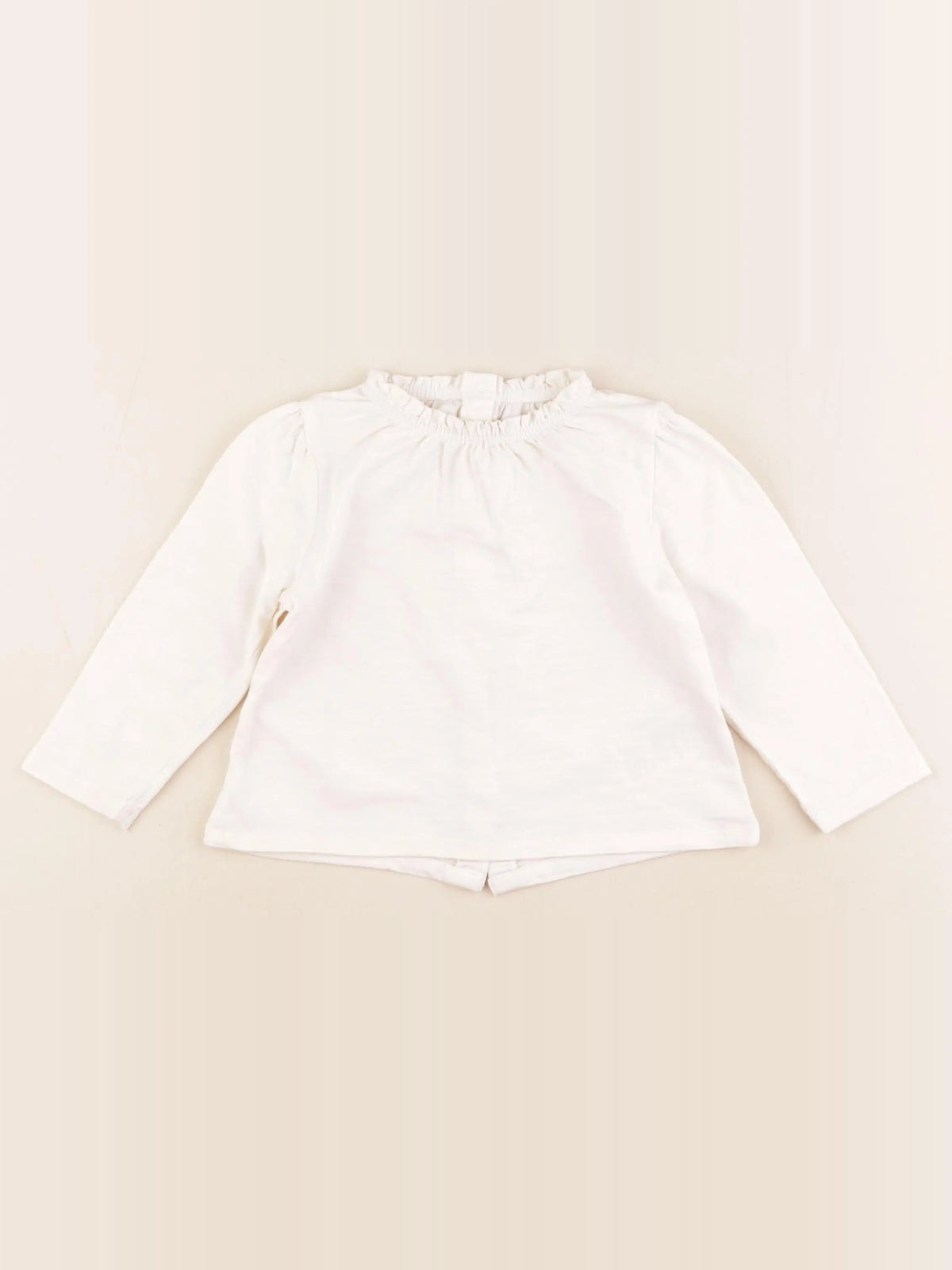 Vertbaudet - tee-shirt blanc - 18 mois