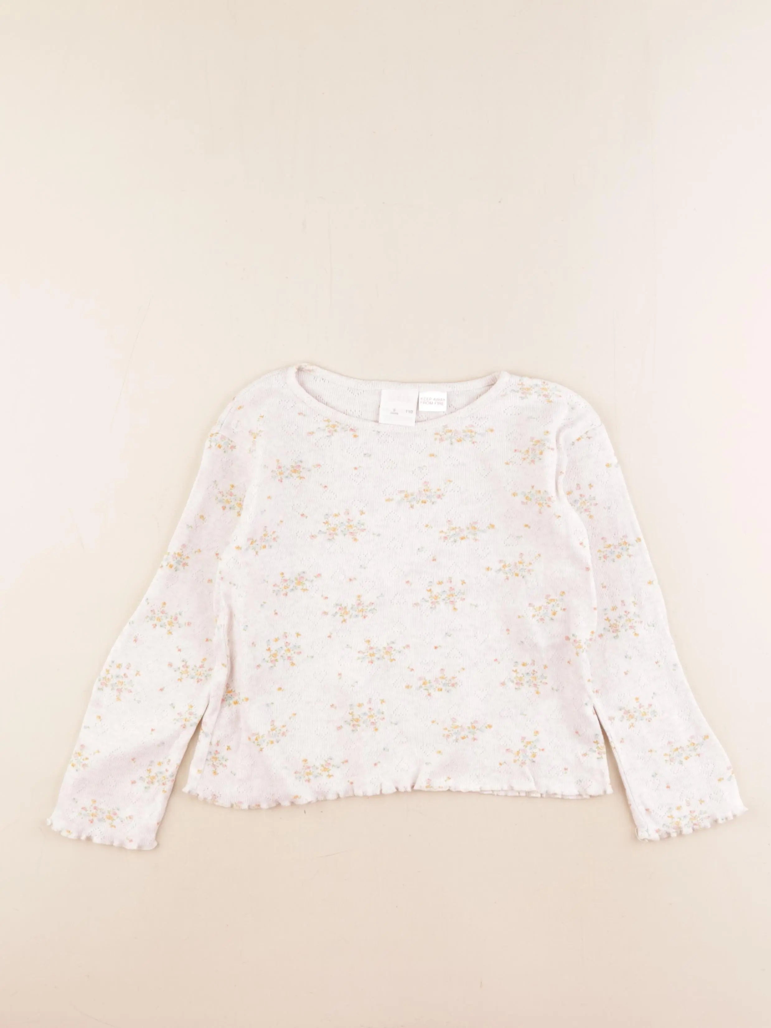 Zara - tee-shirt blanc - 5 ans