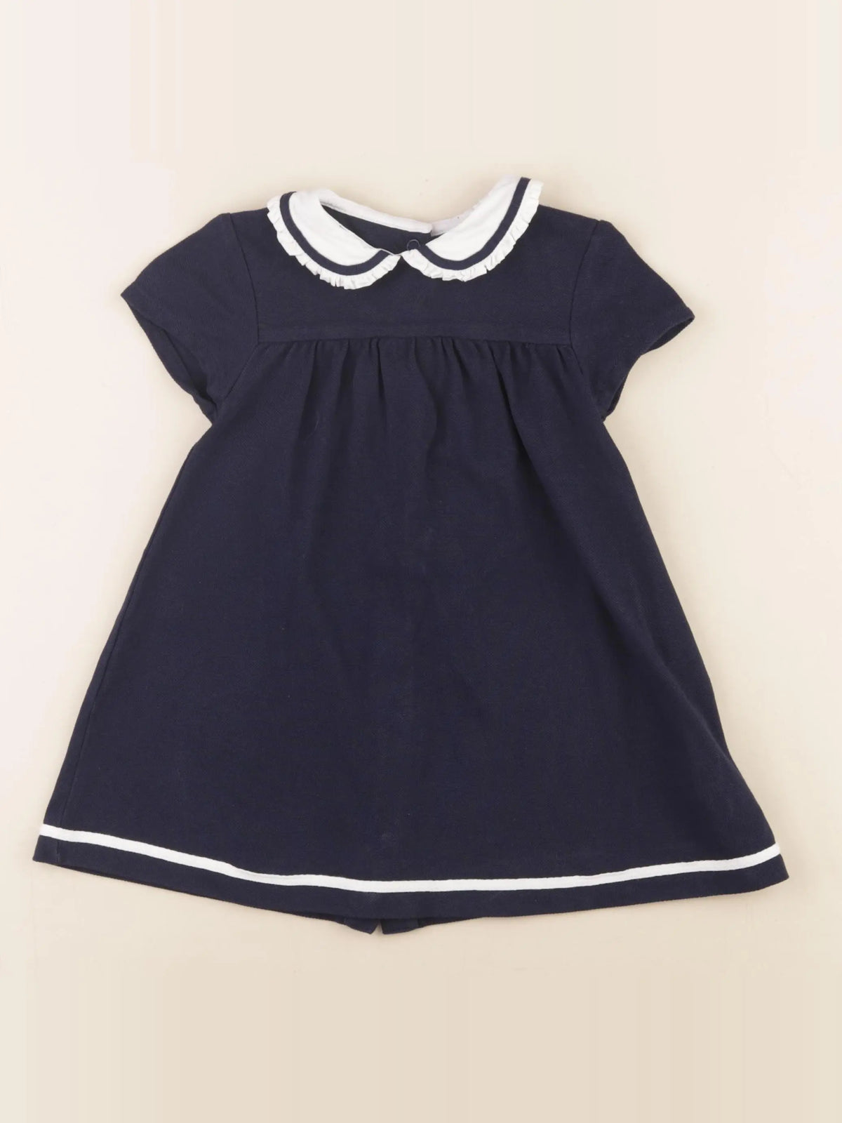 Cyrillus - robe bleu - 18 mois
