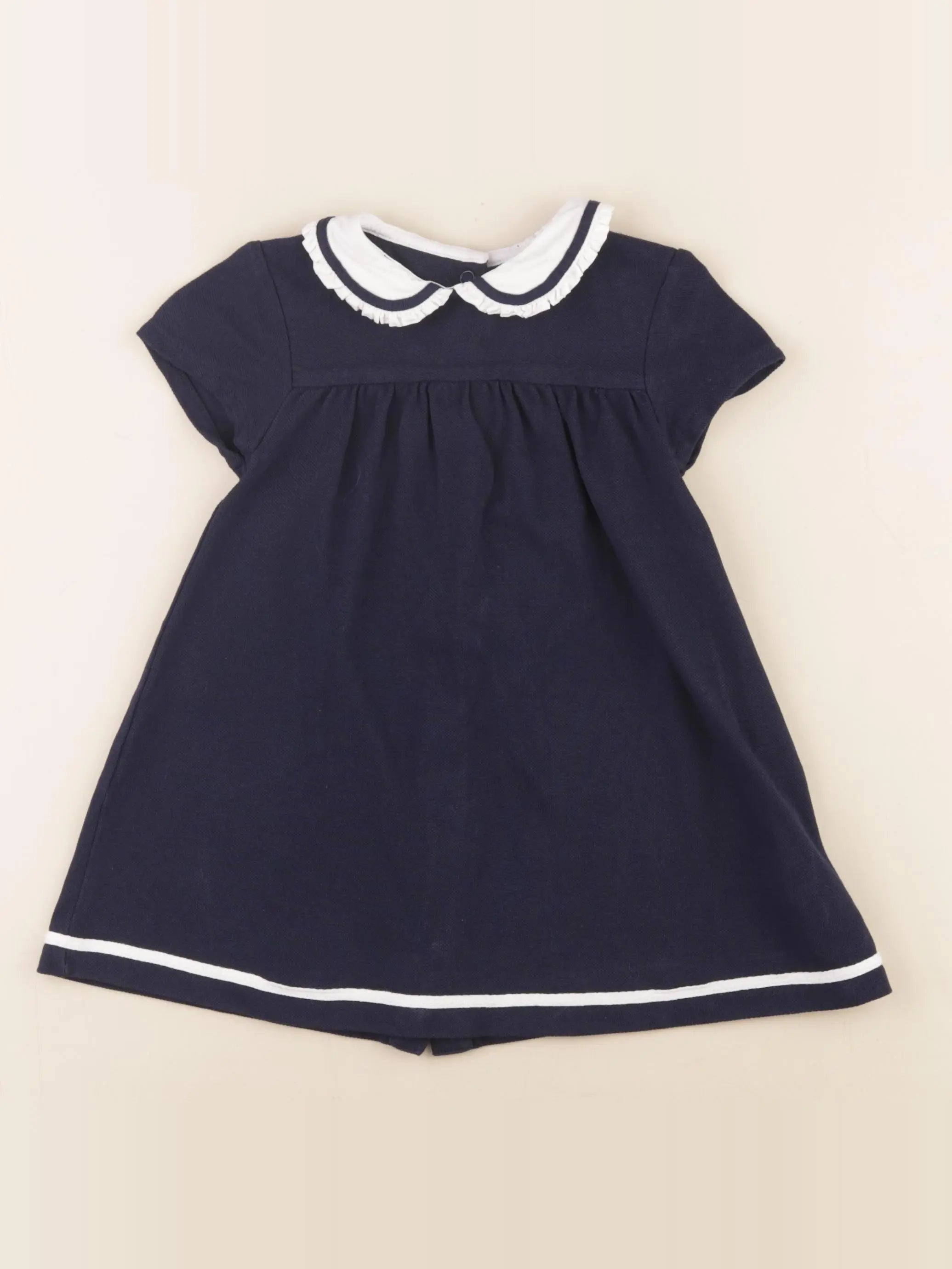 Cyrillus - robe bleu - 18 mois