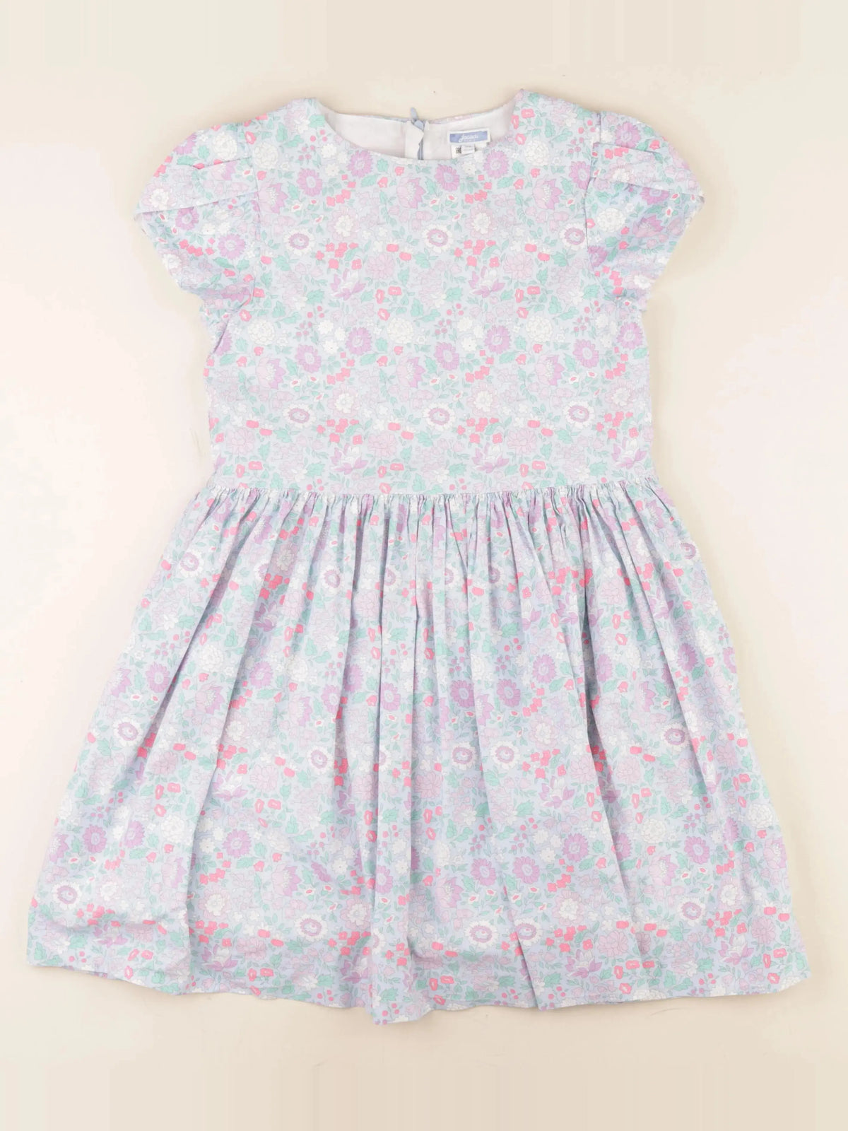 Jacadi - robe liberty multicolore - 12 ans