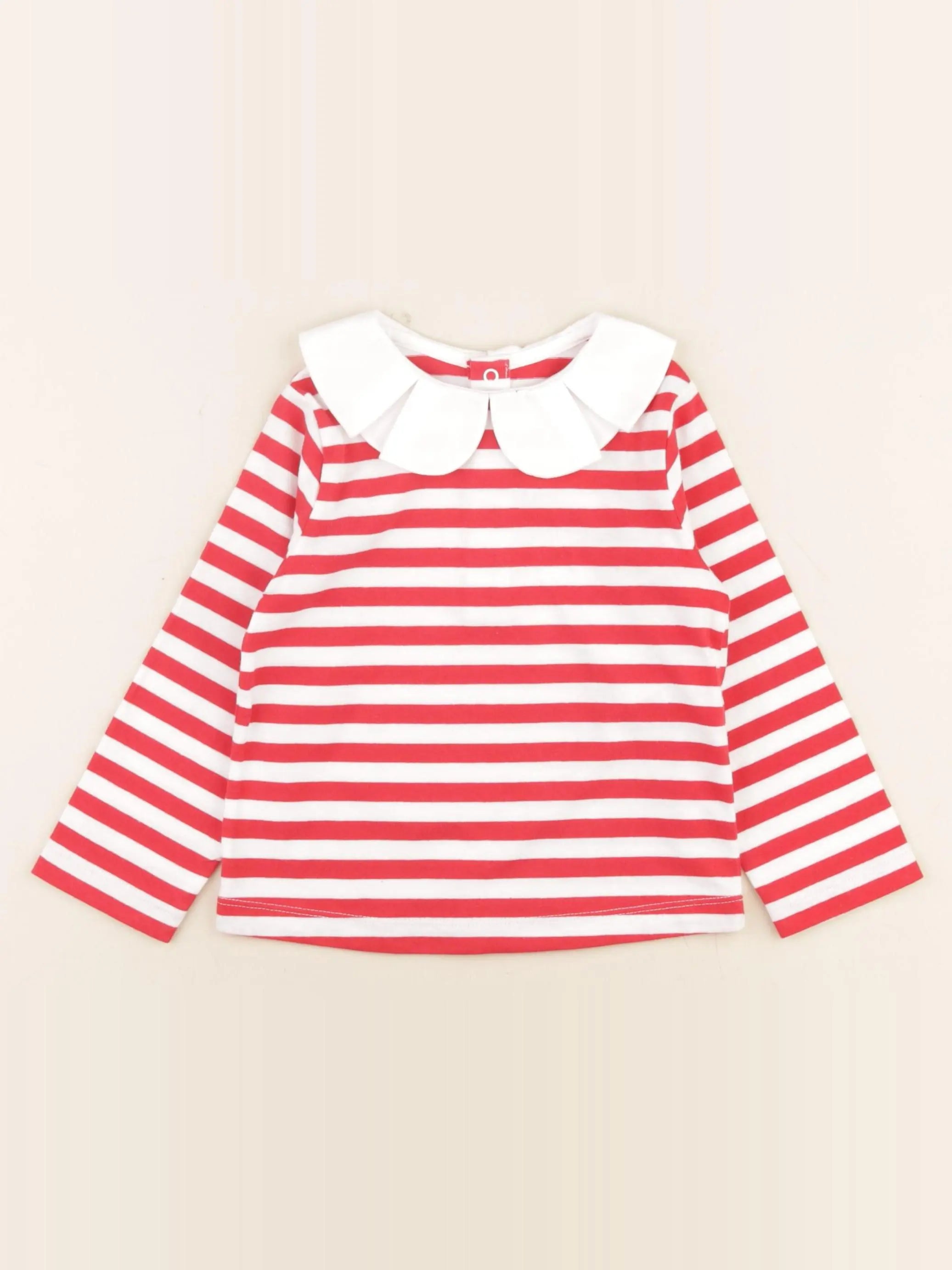 Jacadi - tee-shirt rouge - 24 mois