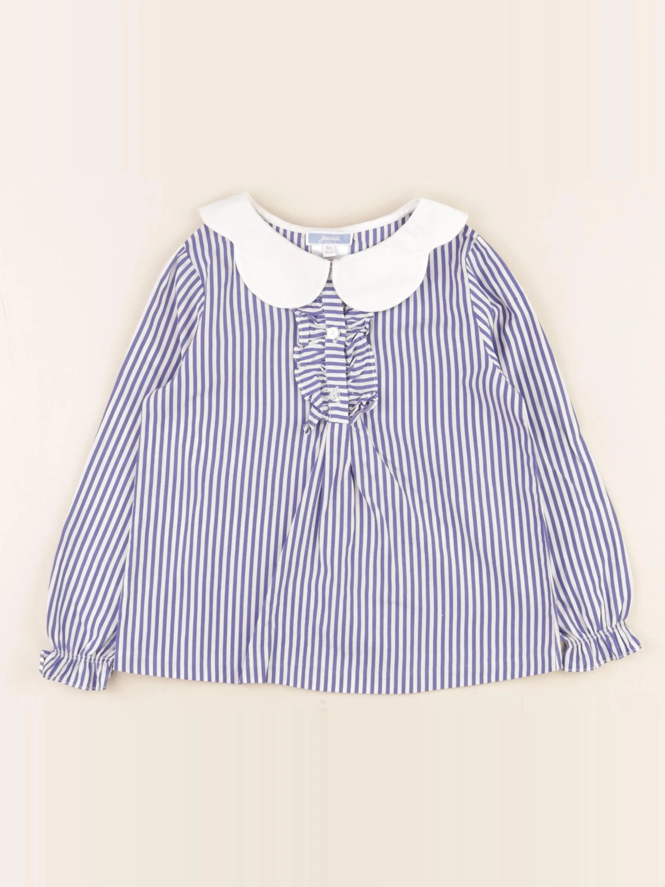 Jacadi - blouse bleu - 6 ans