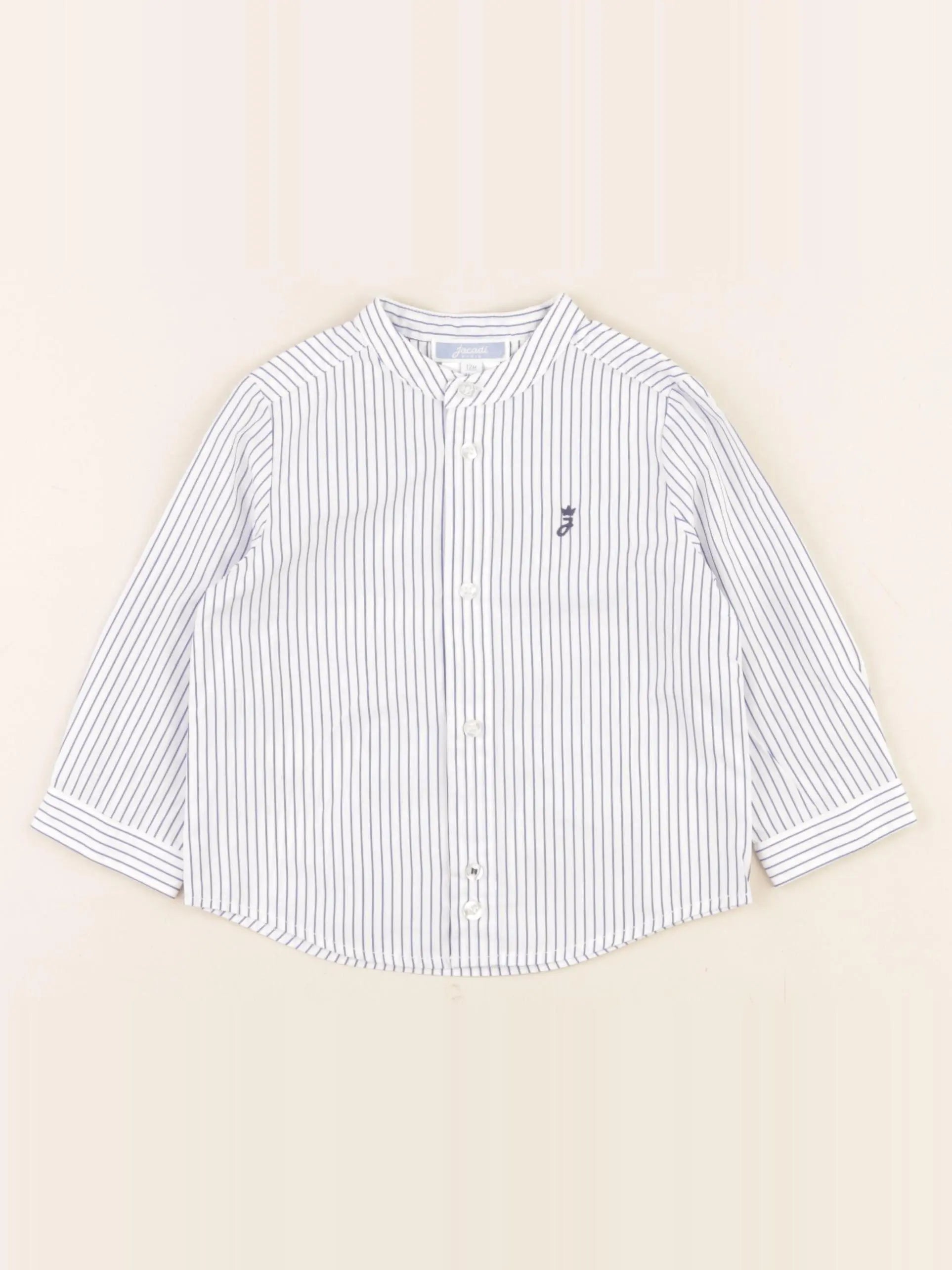 Jacadi - chemise blanc - 12 mois