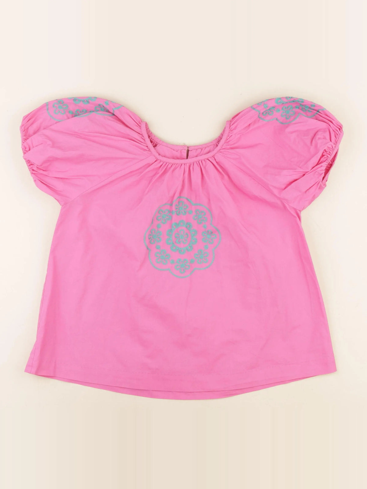 Jacadi - blouse rose - 8 ans