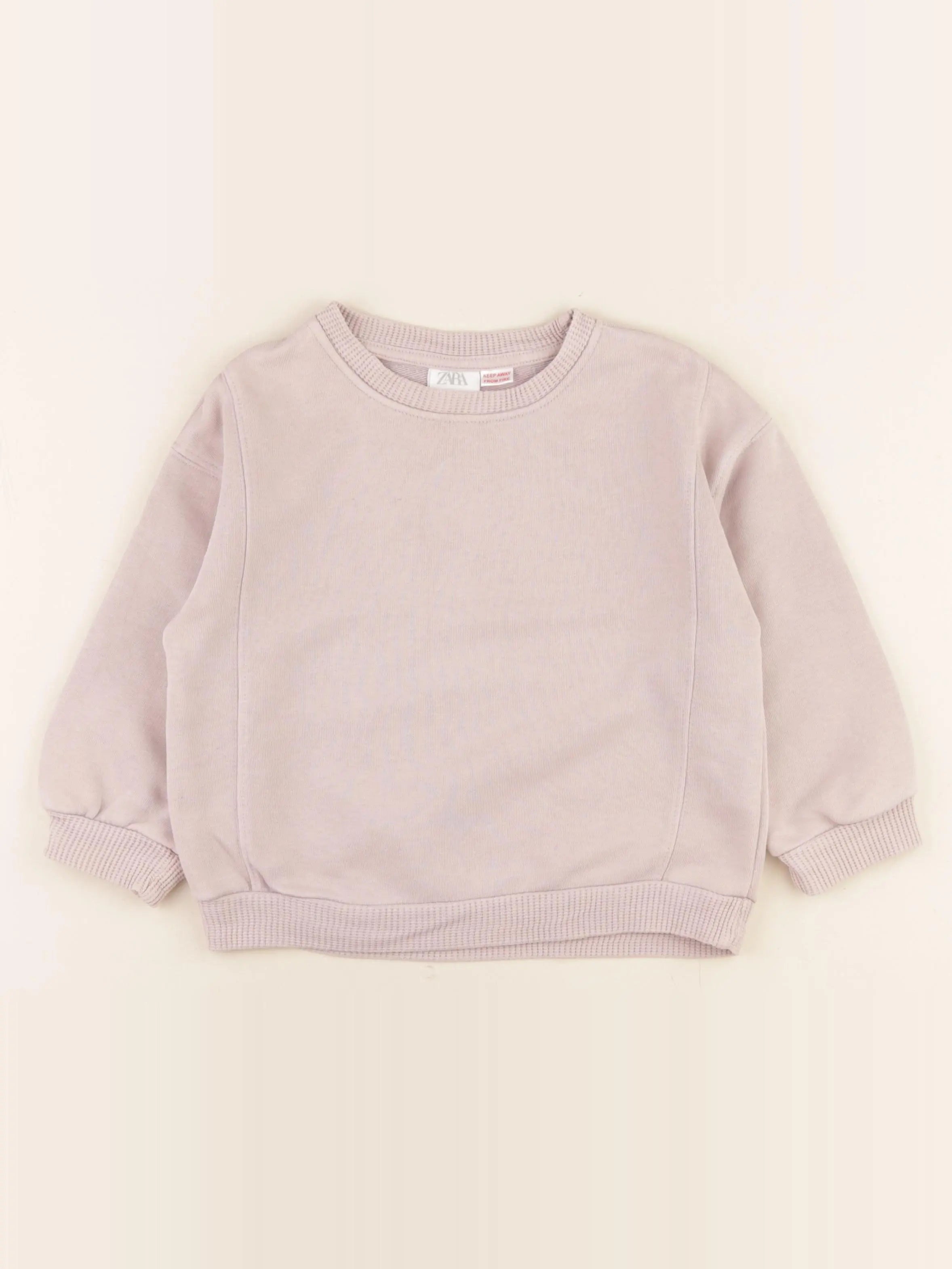Zara - sweat rose - 4 ans