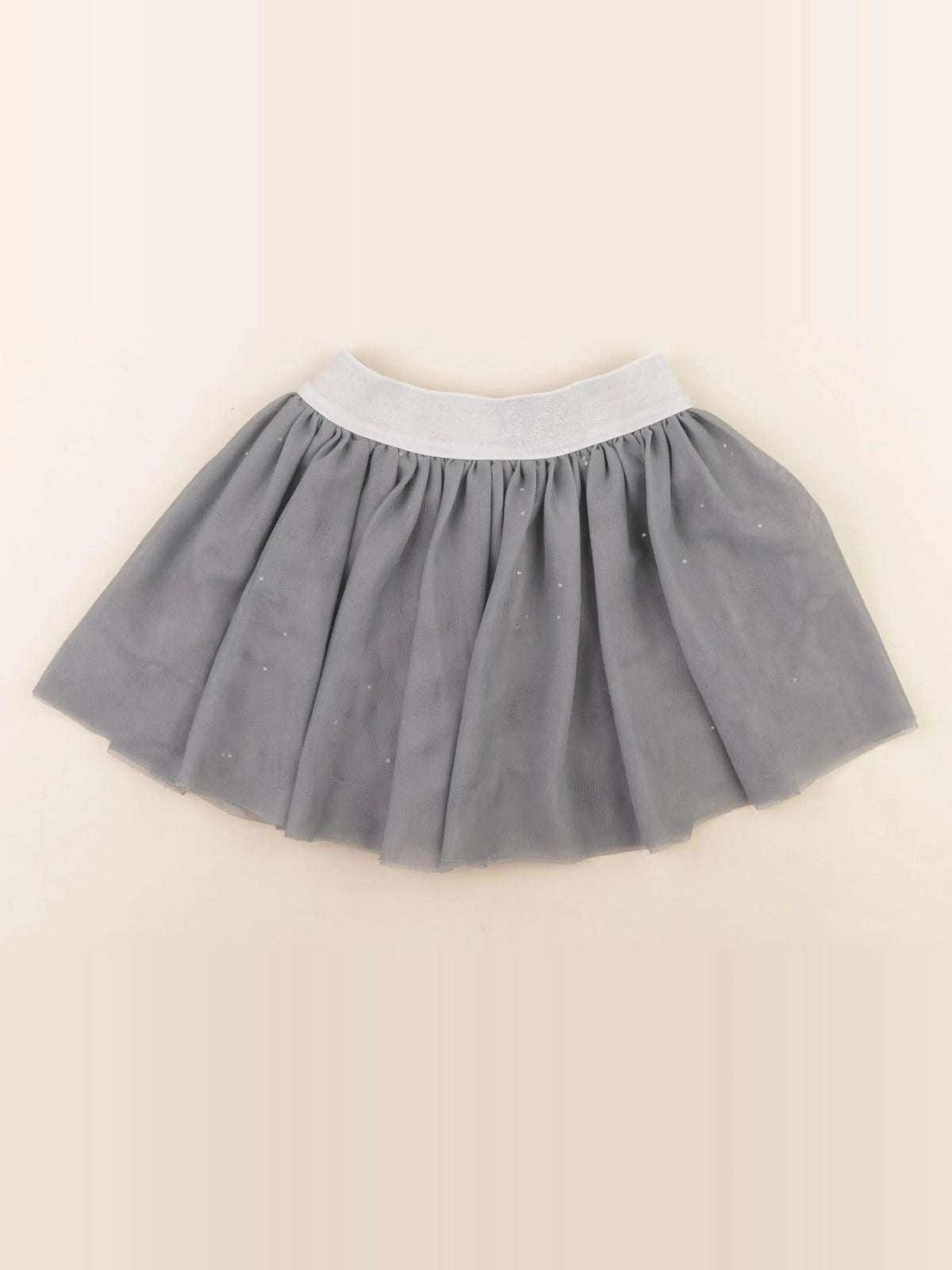 Petit Bateau - jupe gris - 5 ans
