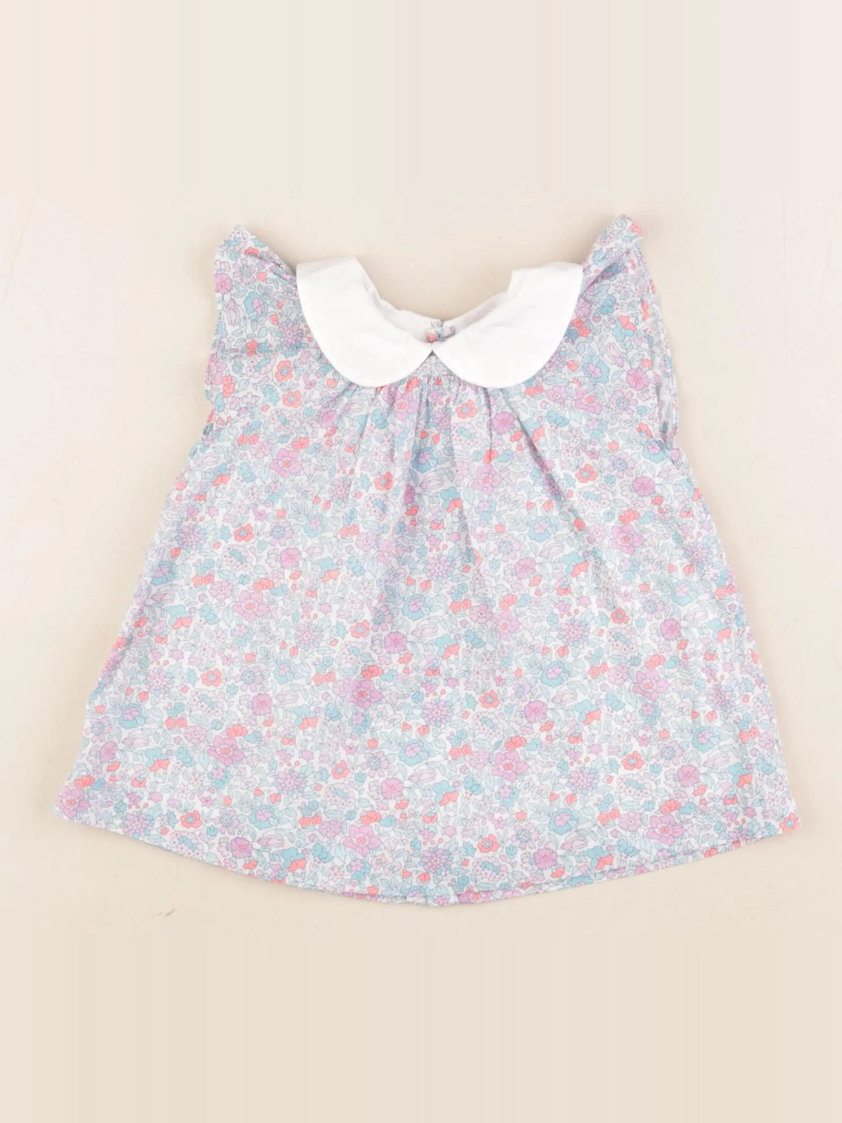 Jacadi - robe liberty multicolore - 3 mois