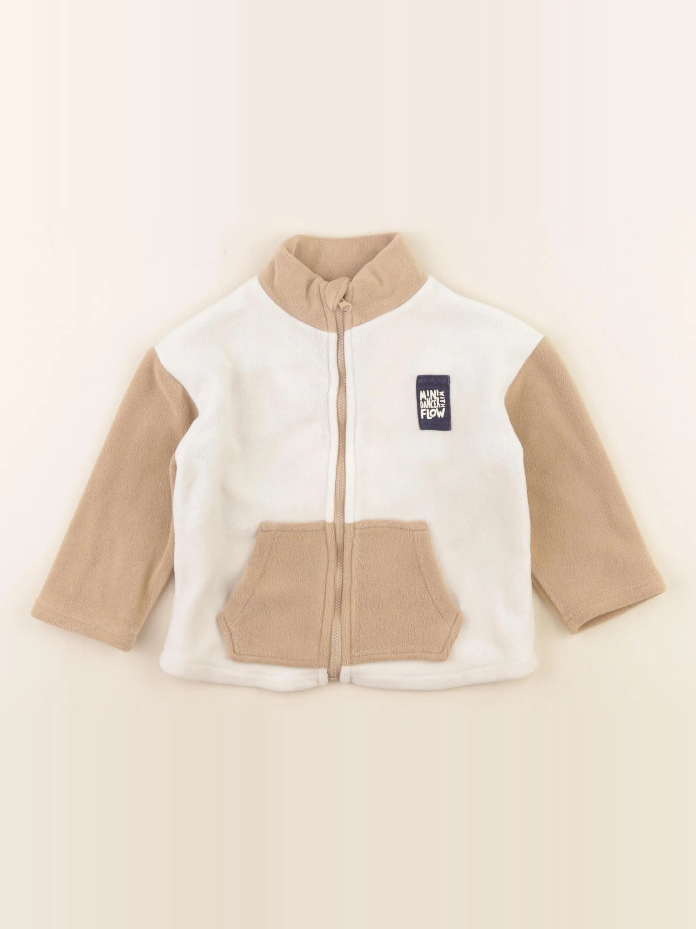 Tape à l'oeil - polaire beige, marron - 24 mois