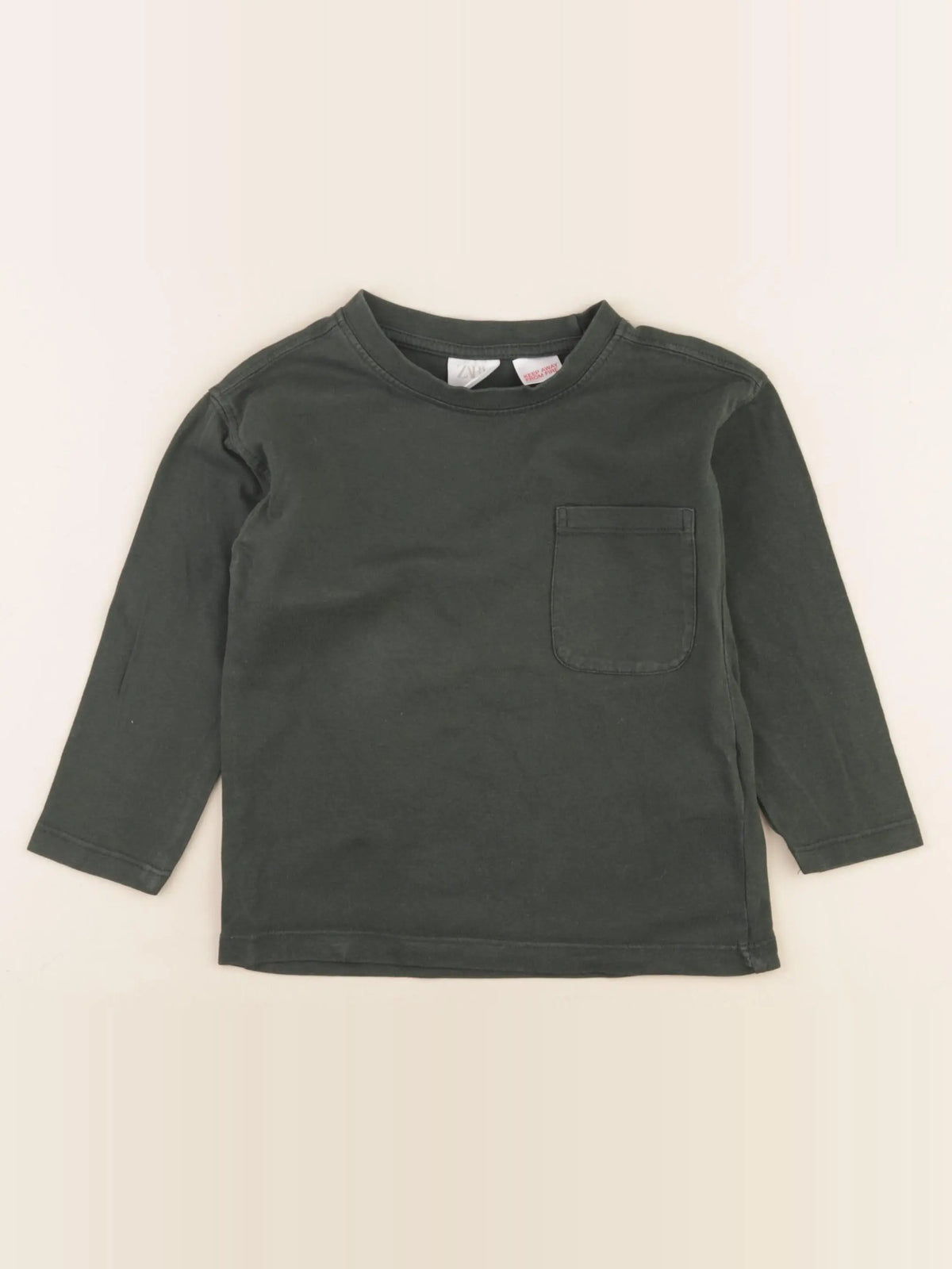Zara - tee-shirt vert - 2 ans