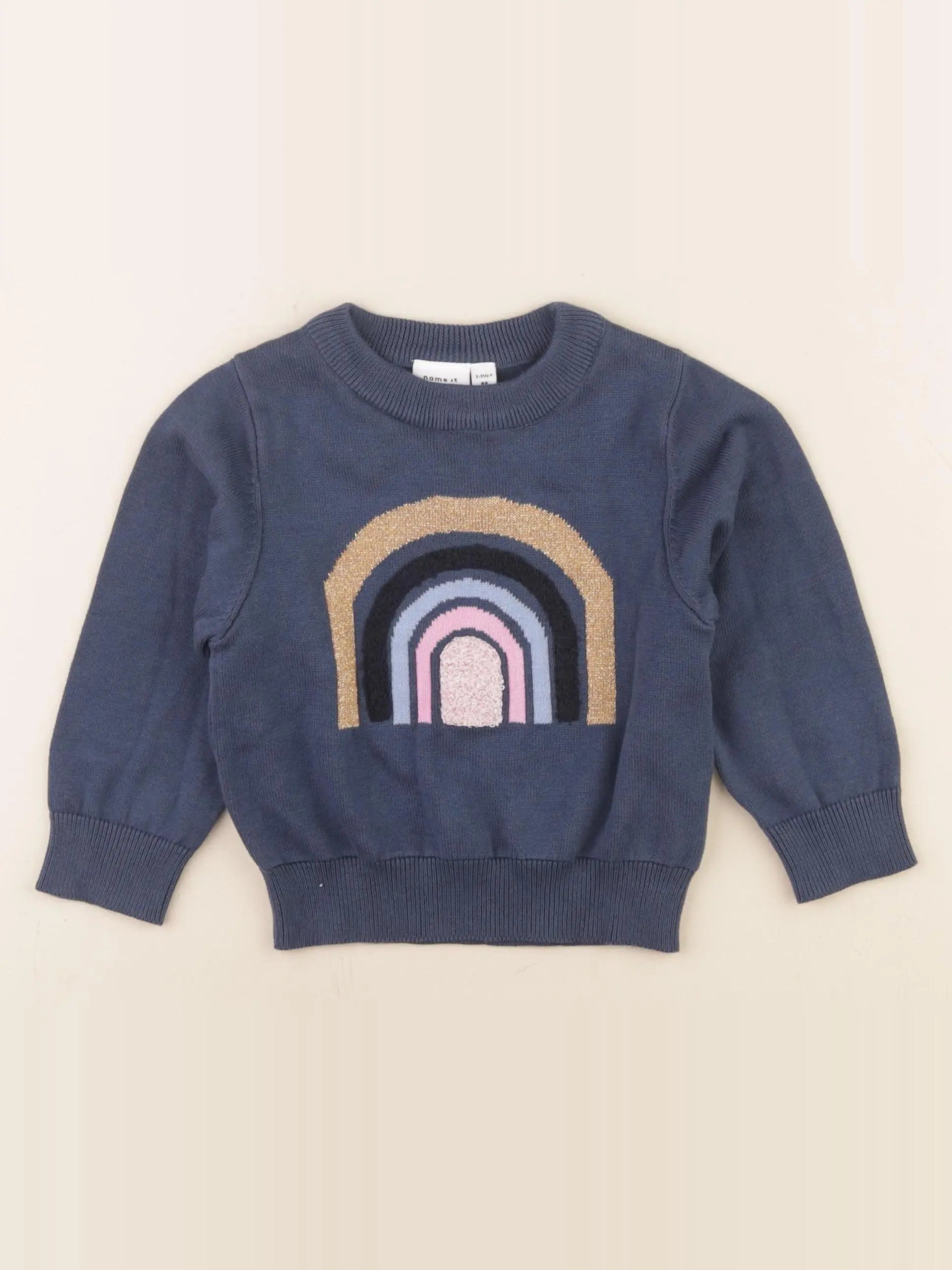Name it - pull bleu, or - 12/18 mois