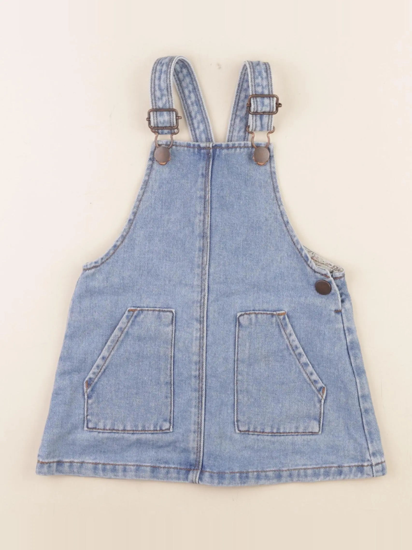 Zara - robe bleu - 18/24 mois