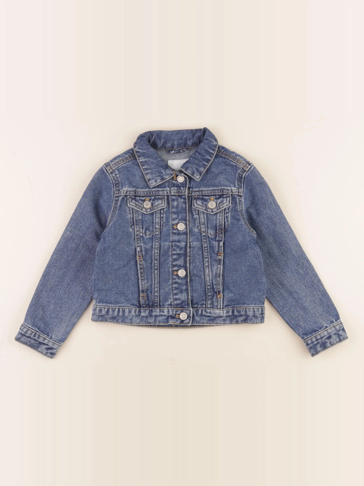 Vertbaudet - veste bleu - 4 ans