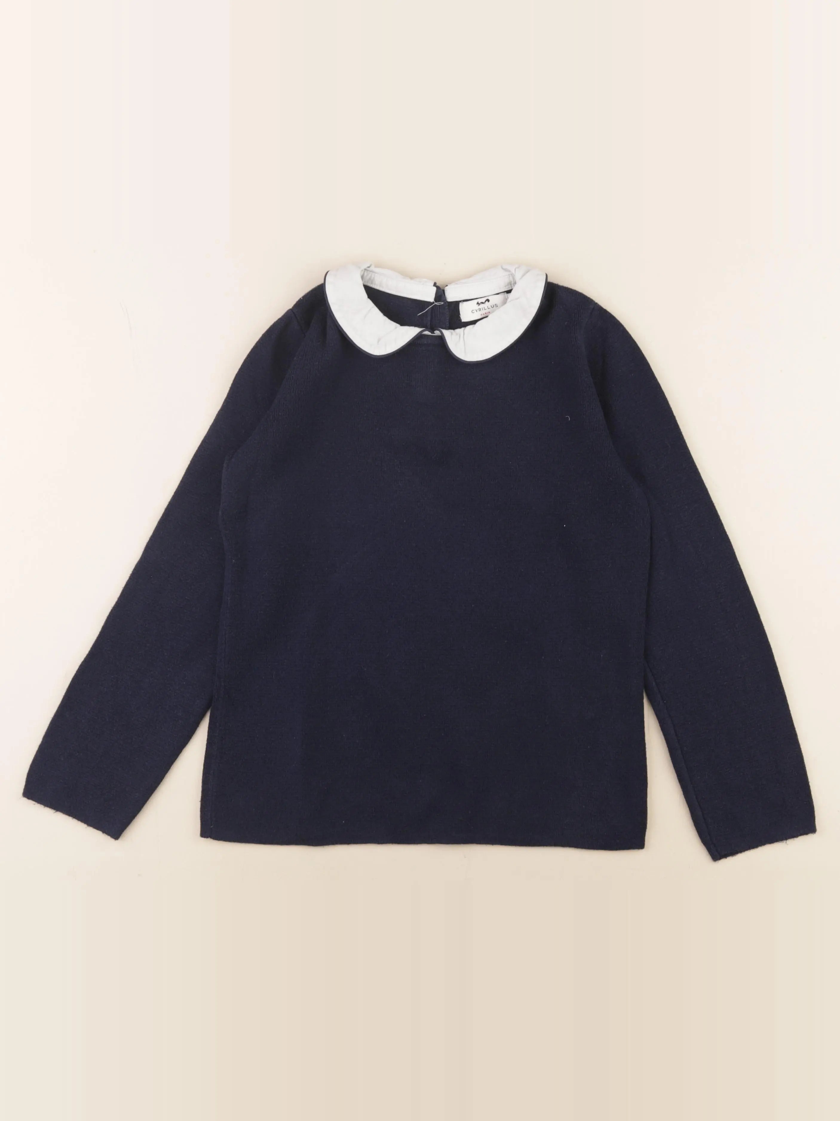 Cyrillus - pull bleu - 10 ans