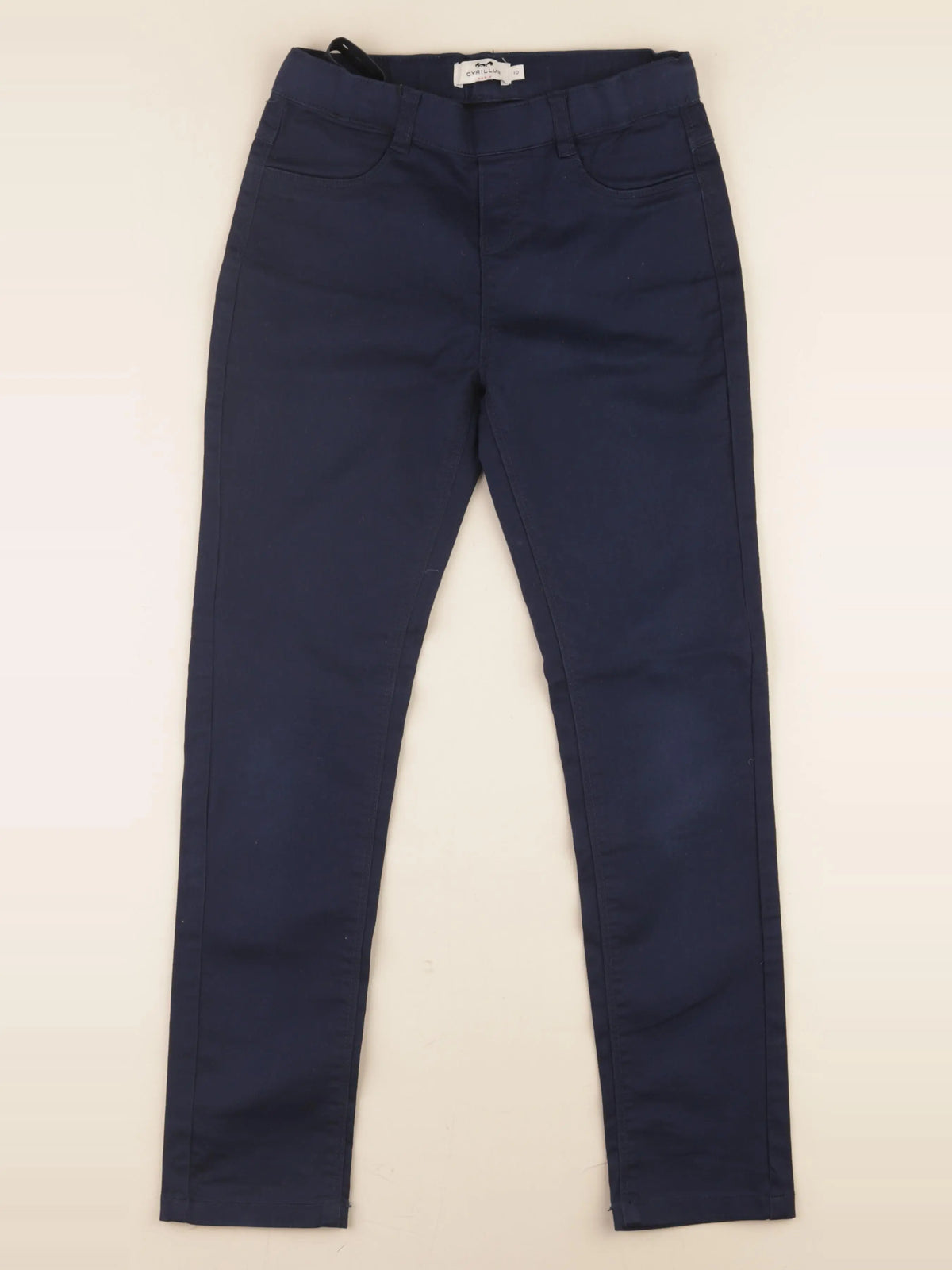 Cyrillus - jegging bleu - 10 ans