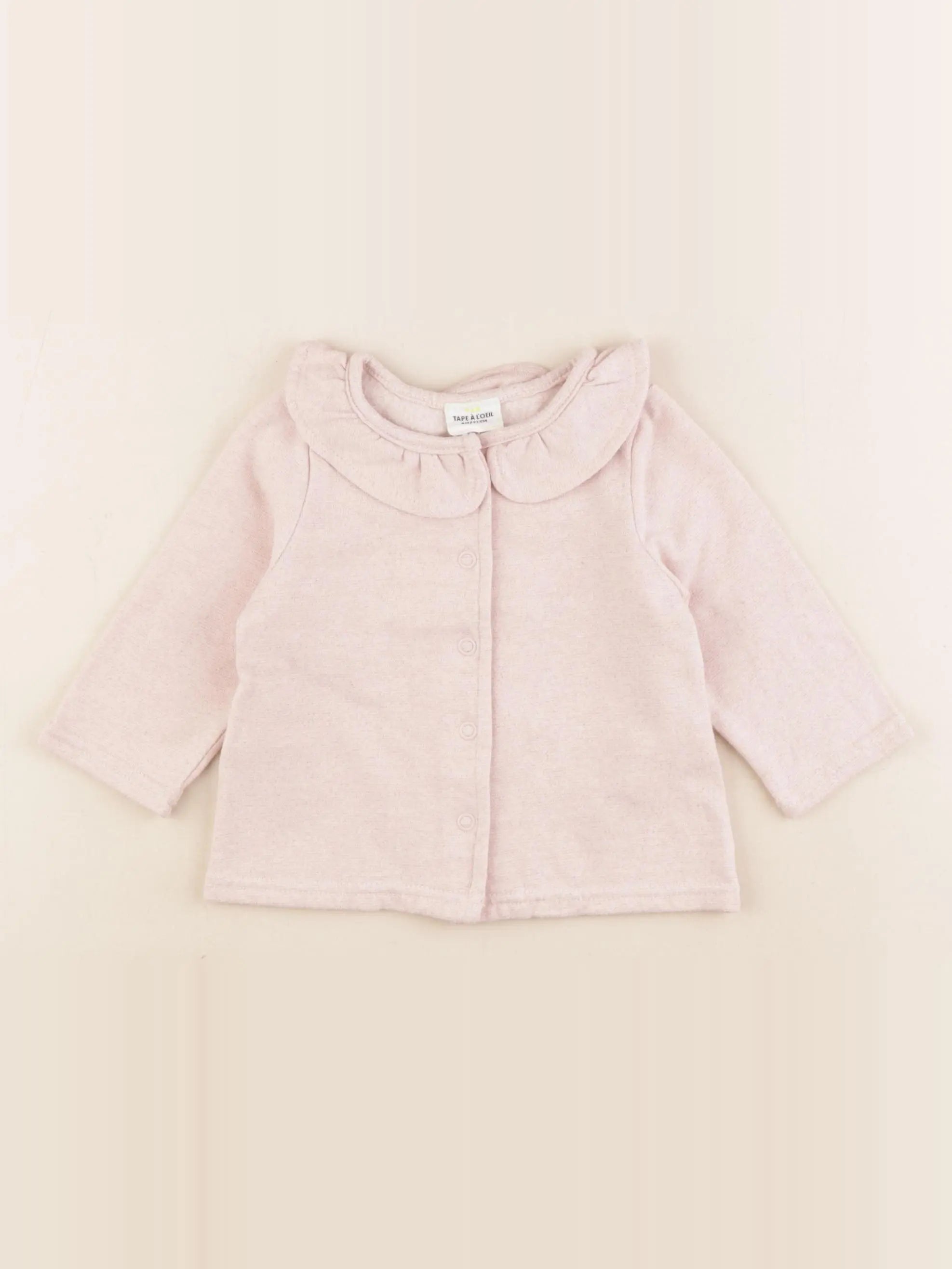 Tape à l'oeil - sweat rose, or - 9 mois
