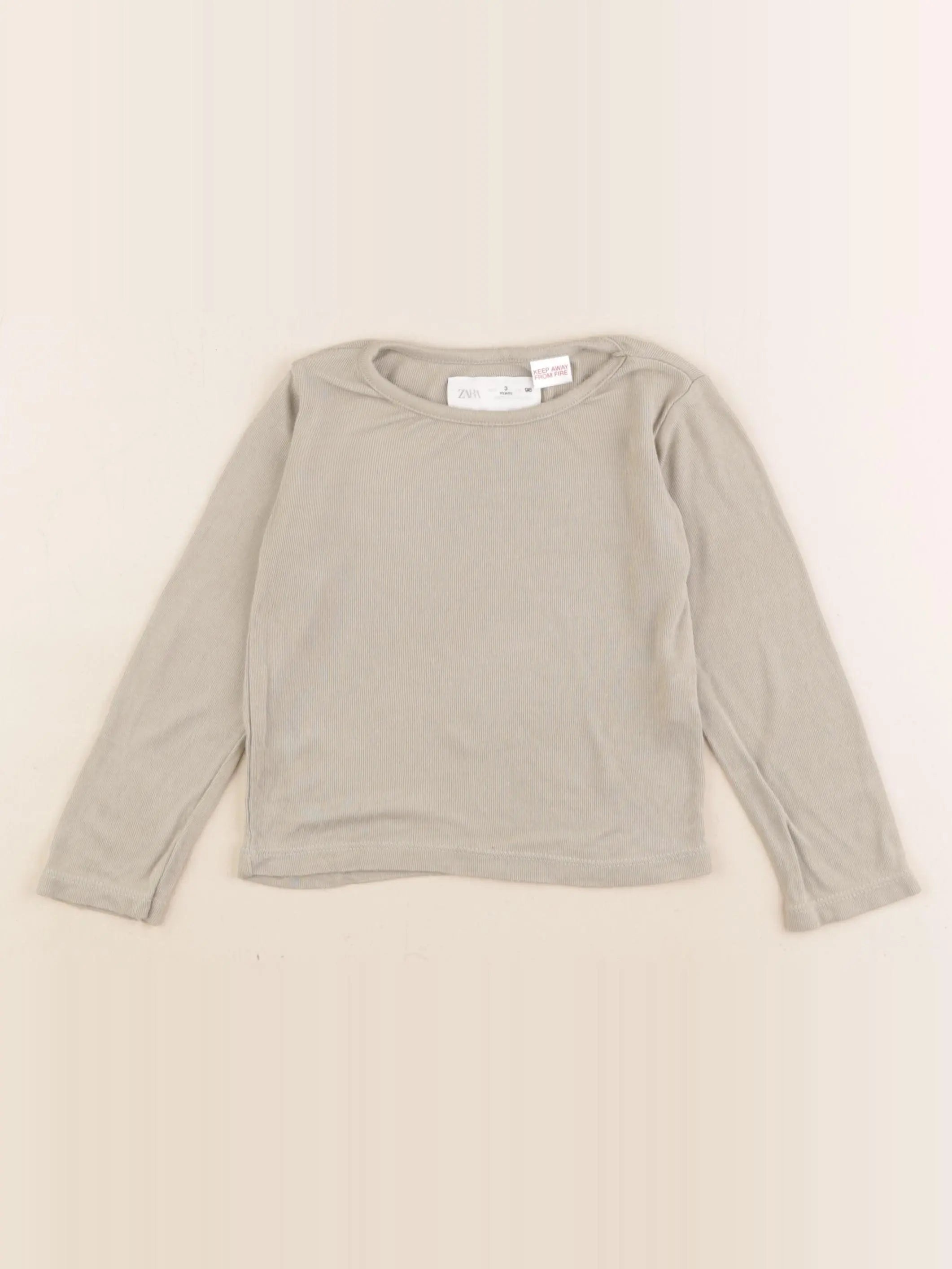 Zara - maillot de corps vert - 3 ans