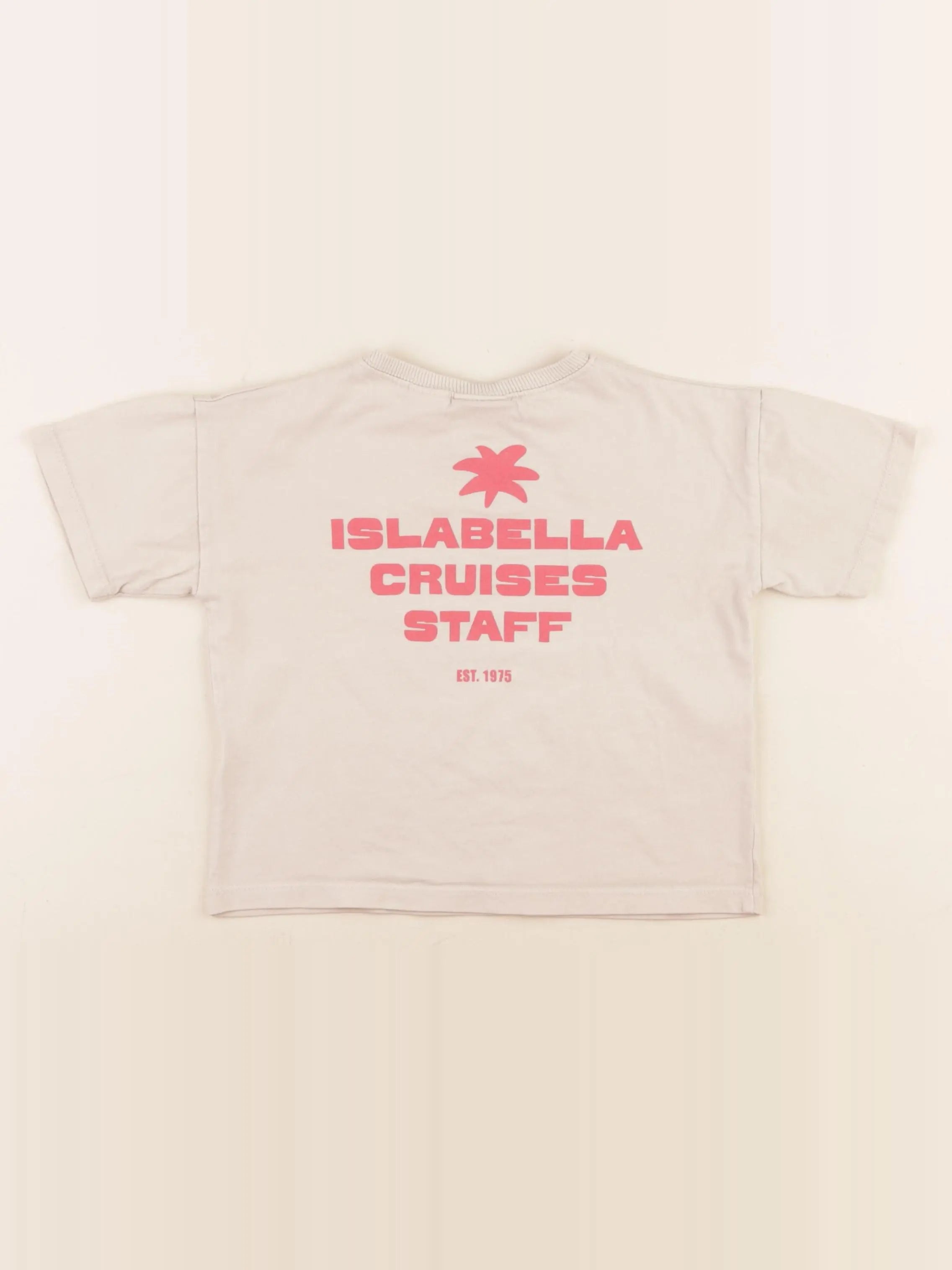 Zara - tee-shirt imprimé au dos beige - 2 ans